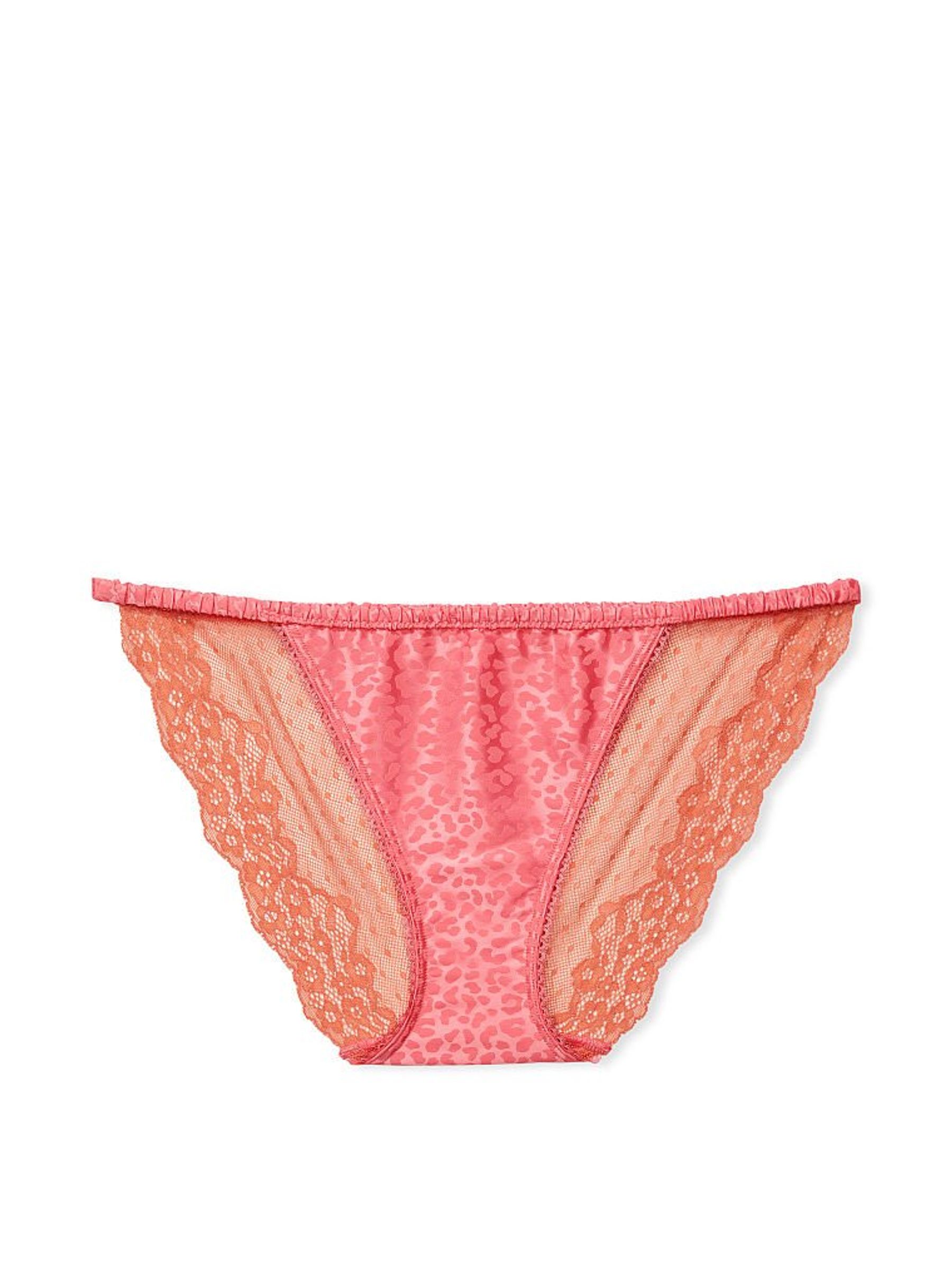 Cocktail Pink Cotton Bikini Knickers - Image 4 of 4