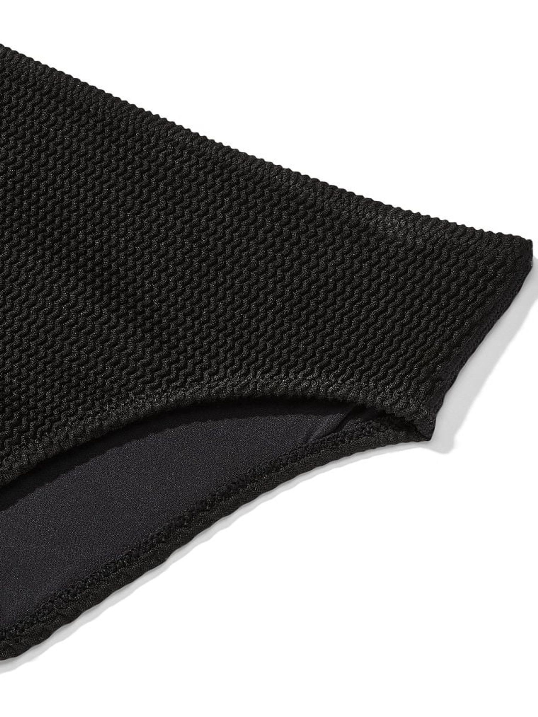 Black High Waist Bikini Bottom - Image 4 of 4