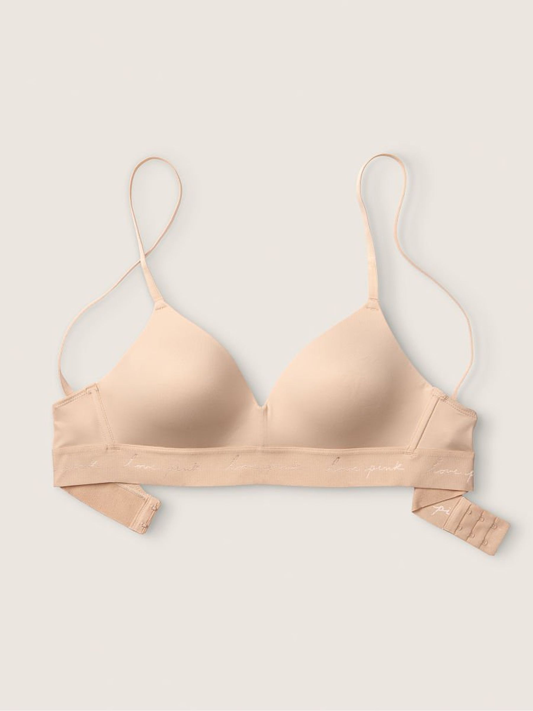 Champagne Nude Non Wired Lightly Lined Smooth T-Shirt Bra - Image 4 of 5