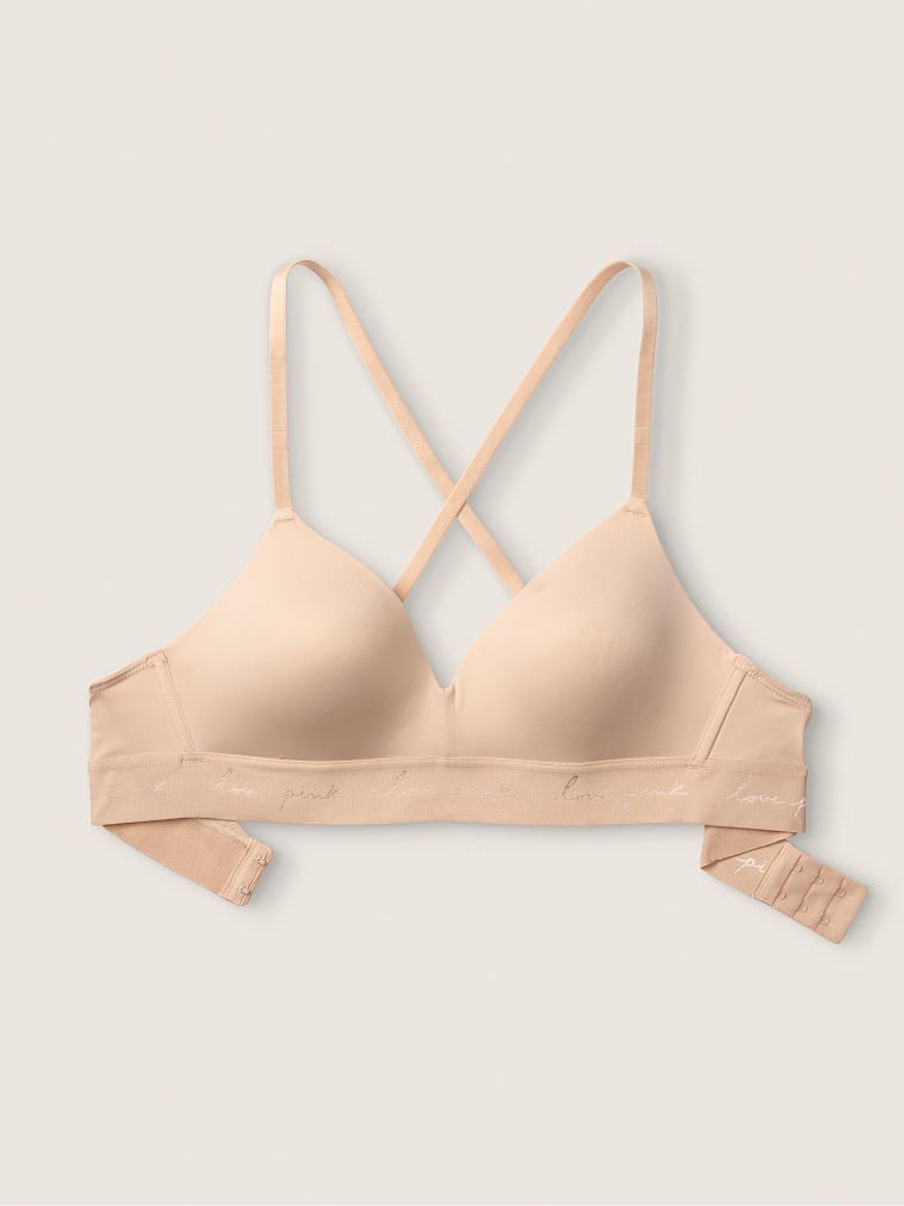 Champagne Nude Non Wired Lightly Lined Smooth T-Shirt Bra - Image 5 of 5