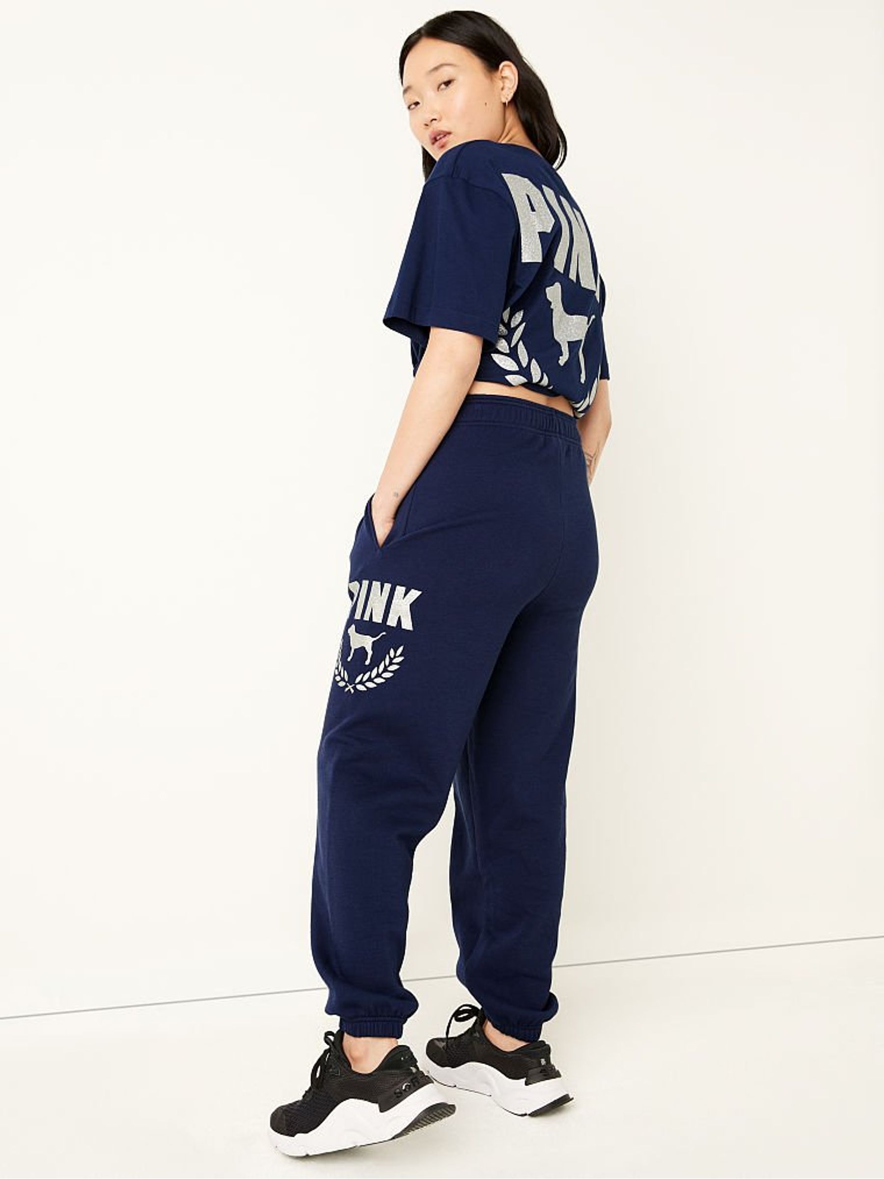Ensign With Glitter Logo Everyday Lounge Campus Pant - Image 2 of 2