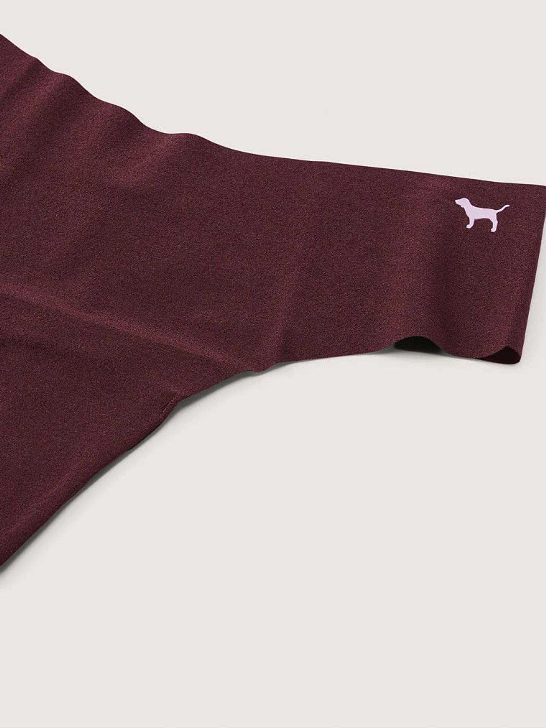 Burnt Umber Brown Thong Smooth No Show Knickers - Image 2 of 2