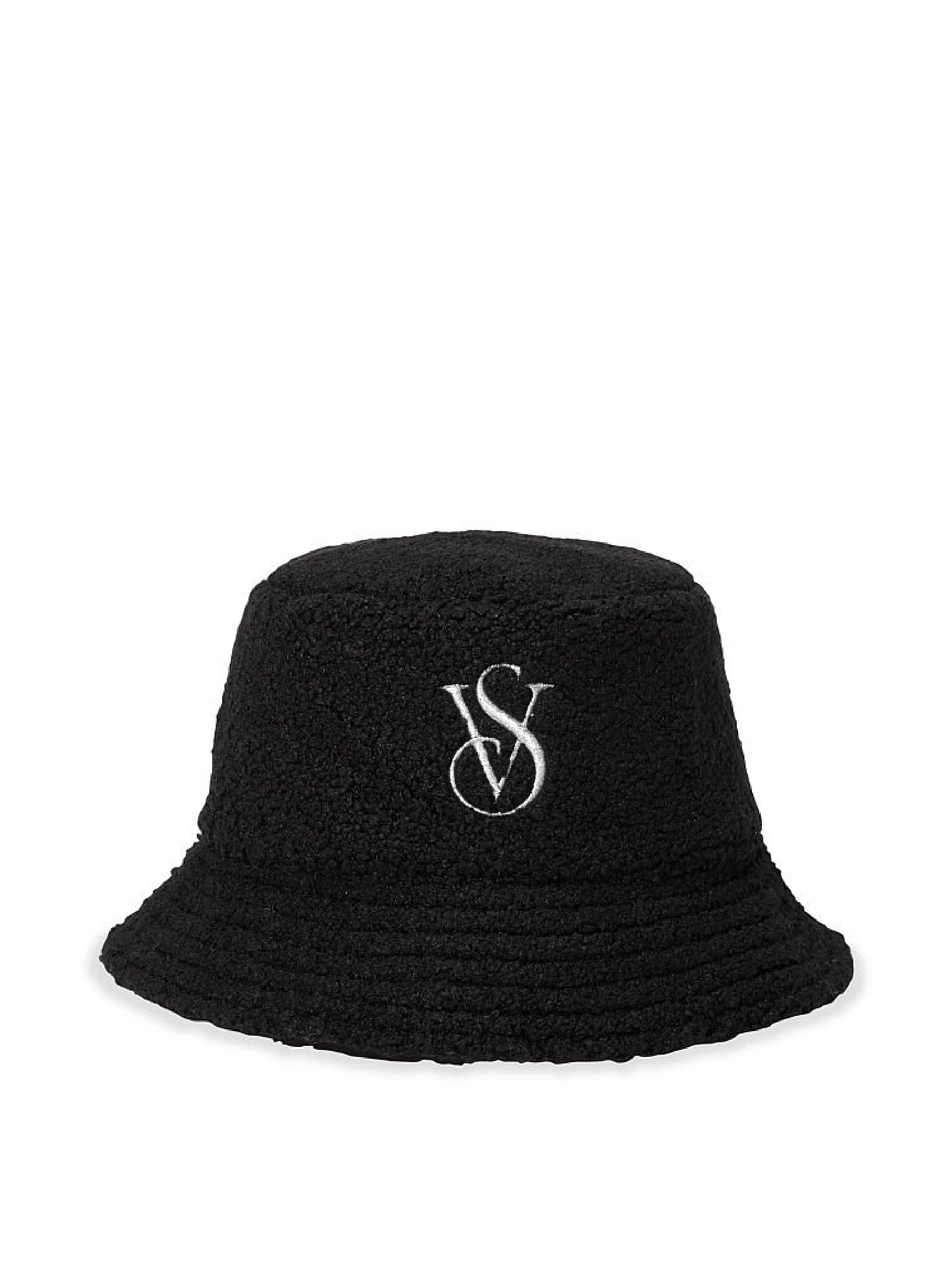 Black Reversible Teddy Bucket Hat - Image 1 of 6
