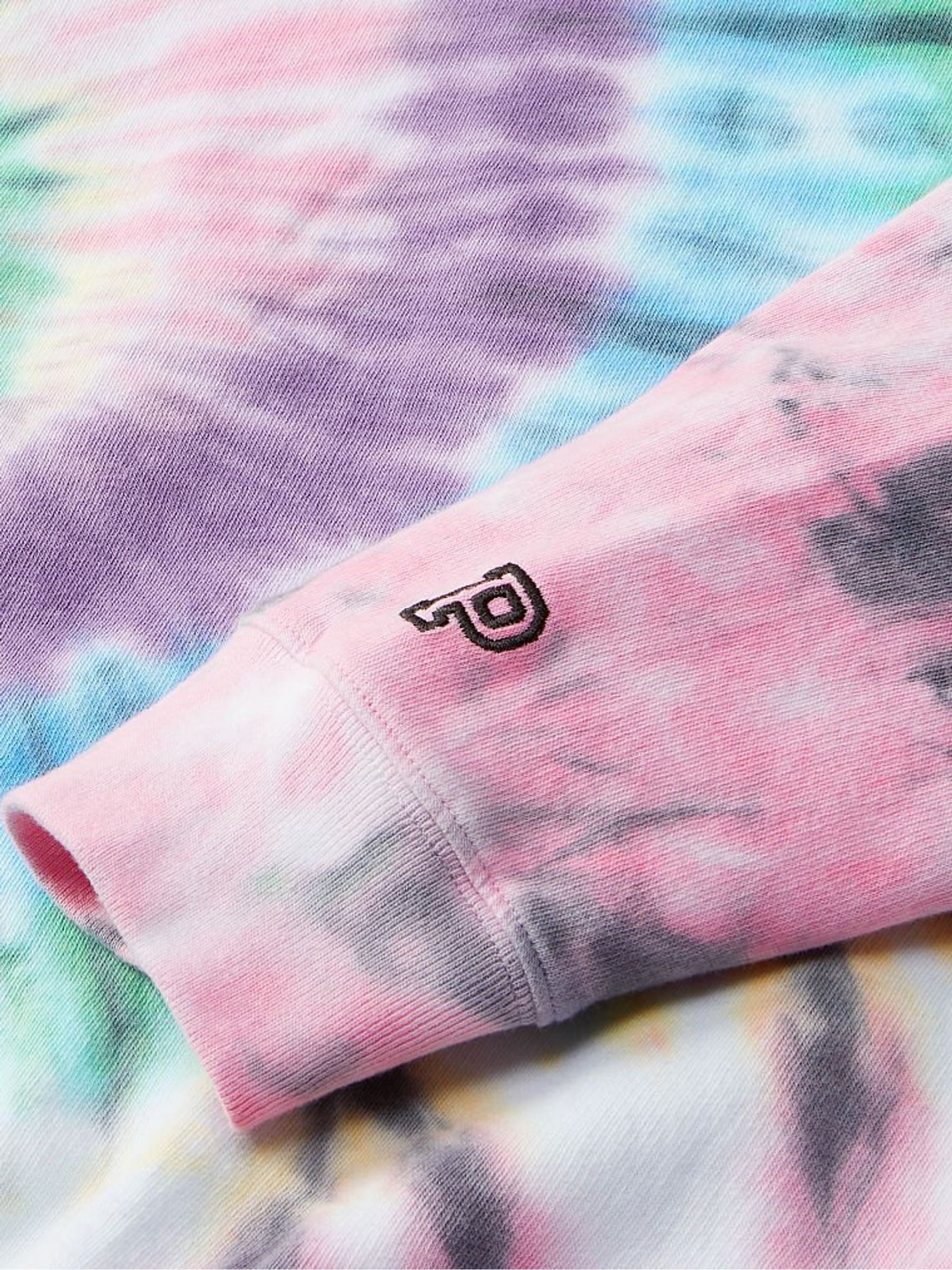 Spiral Tie Dye Crew Sweatshirt - Image 2 of 2 Spiral Tie Dye Crew Sweatshirt - Image 2 of 2