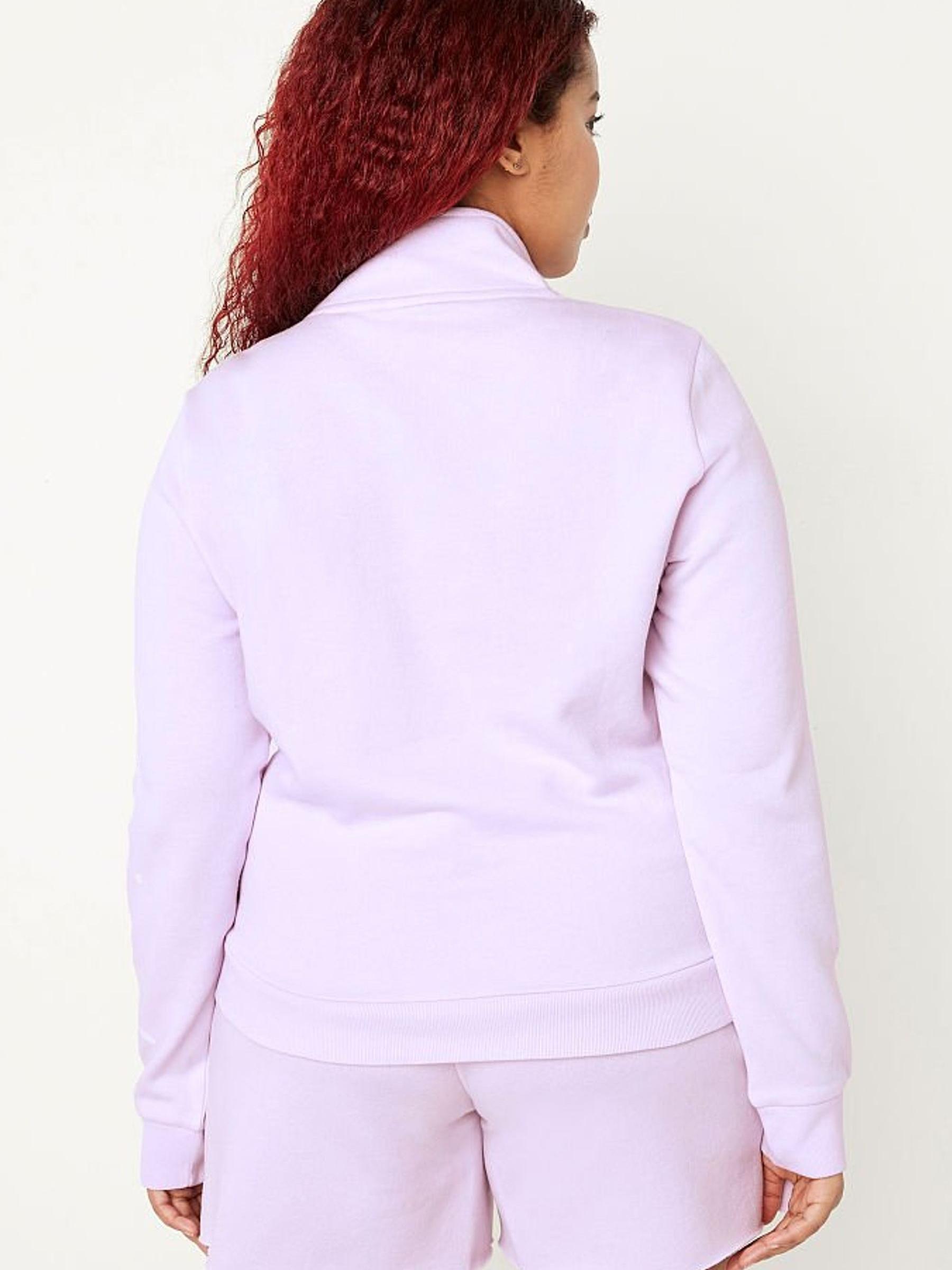 Delicate Violet Everyday Lounge Perfect Quarter Zip Fleece - Image 2 of 4