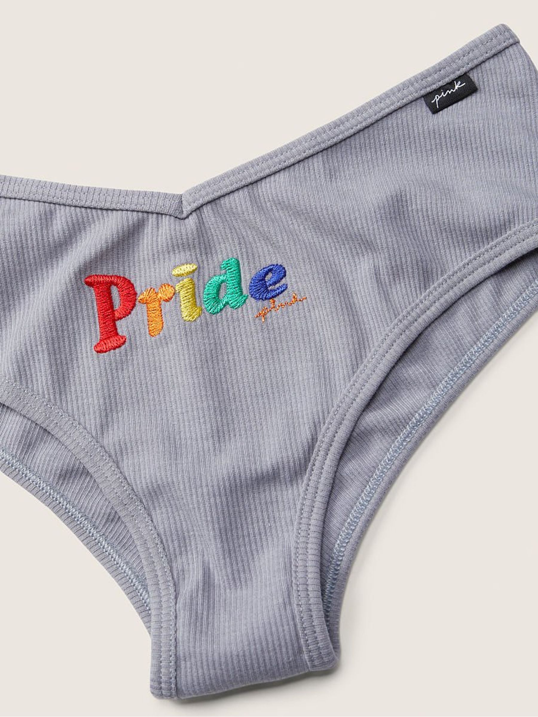 Grey Oasis Cotton Cheeky Knickers - Image 2 of 2 Grey Oasis Cotton Cheeky Knickers - Image 2 of 2