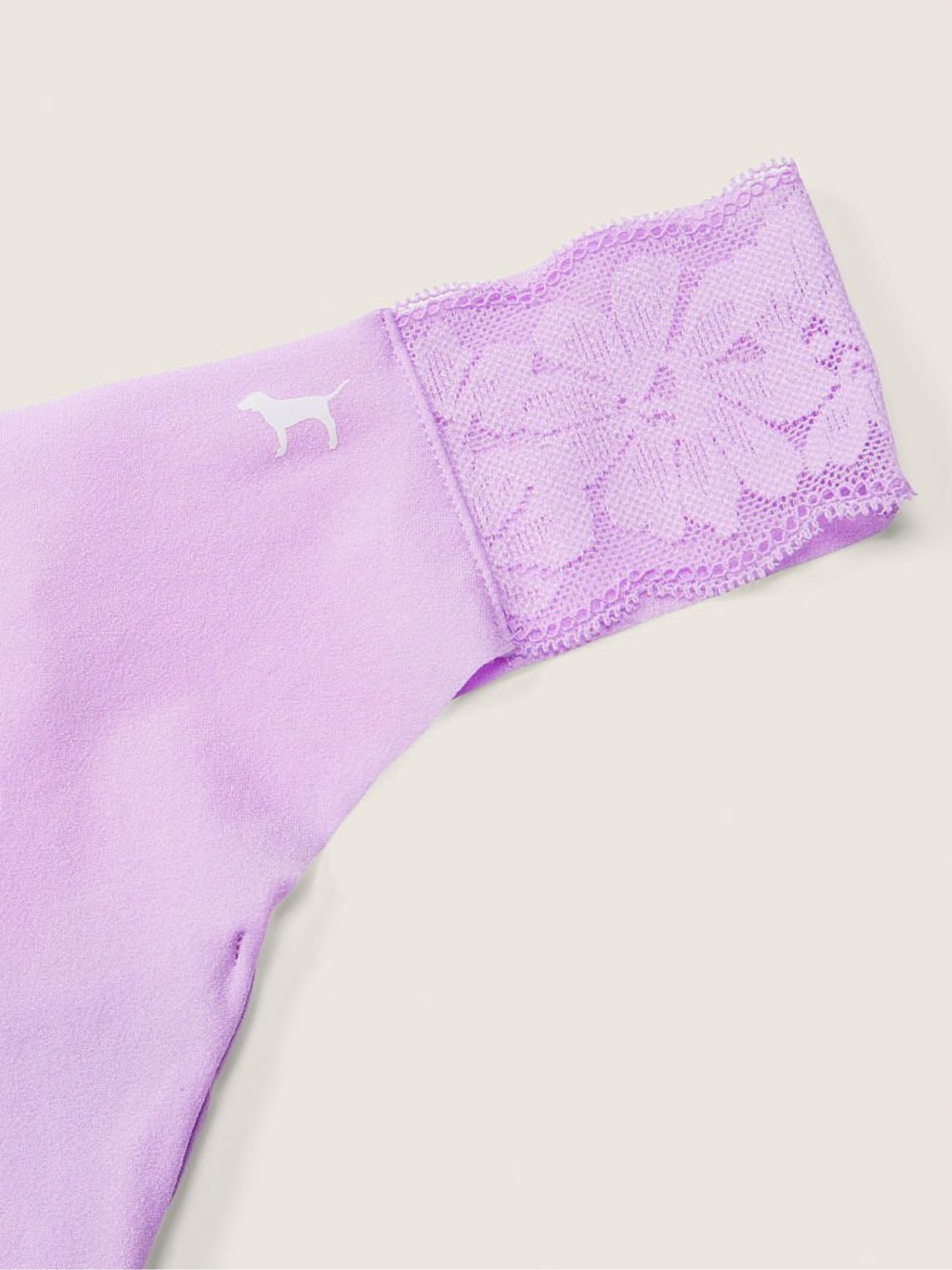 Petal Purple No Show Thong Knickers - Image 2 of 2 Petal Purple No Show Thong Knickers - Image 2 of 2