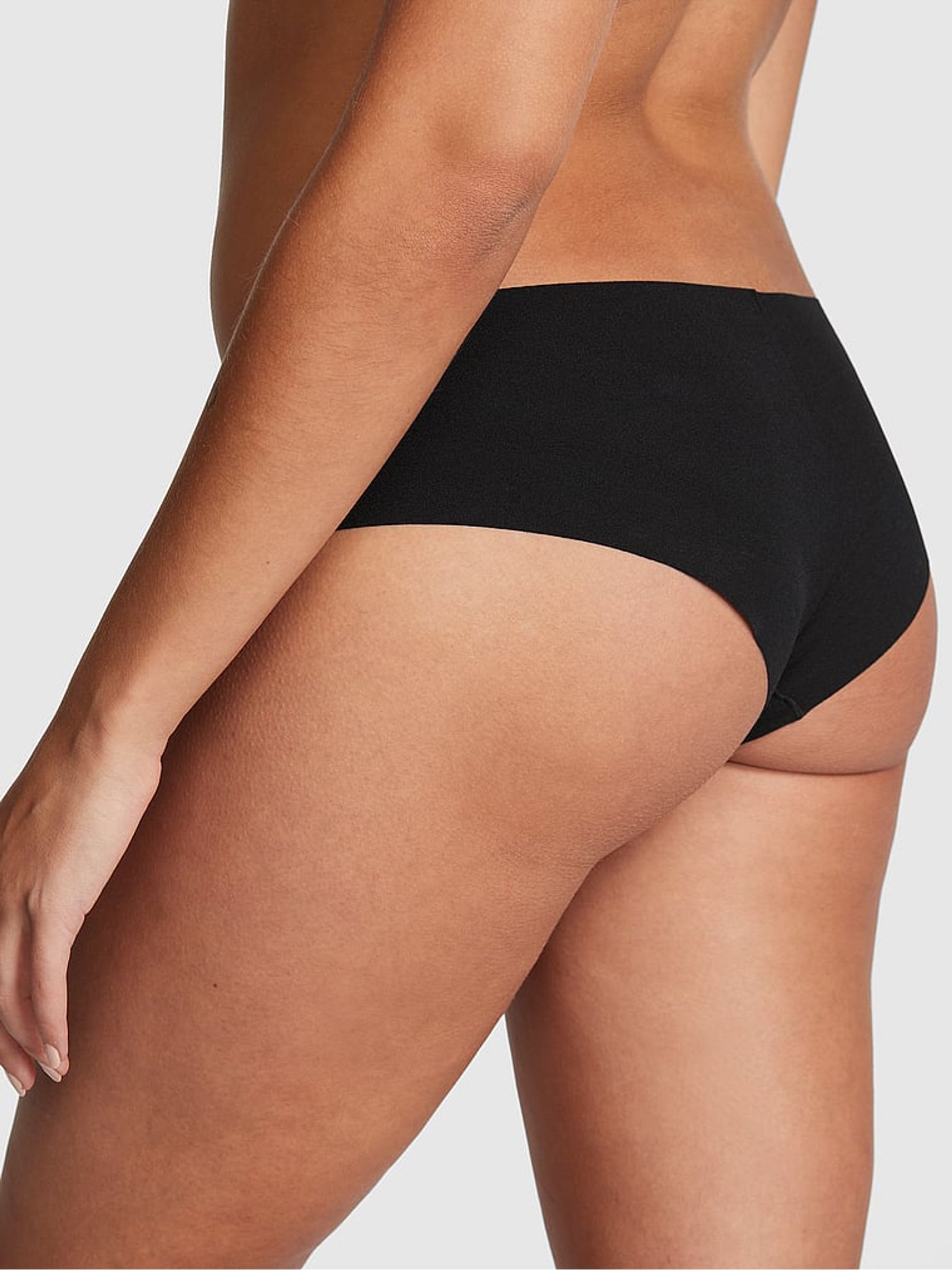 Pure Black Cheeky Smooth No Show Knickers - Image 2 of 4
