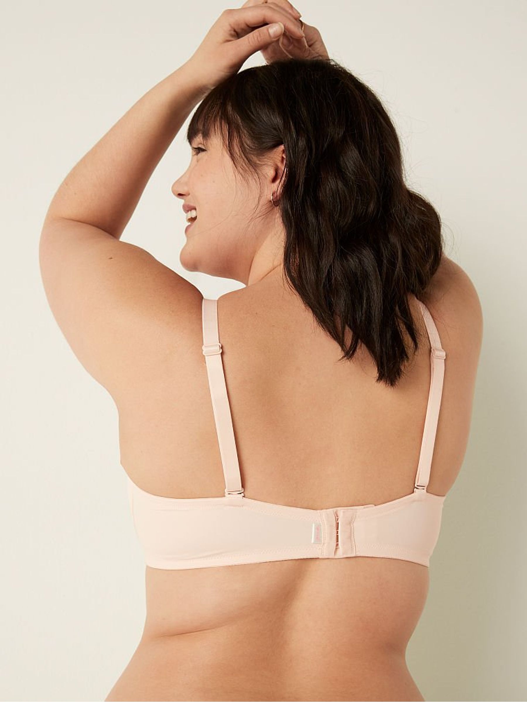 Peach Nectar Nude Add 2 Cups Smooth Push Up T-Shirt Bra - Image 2 of 5