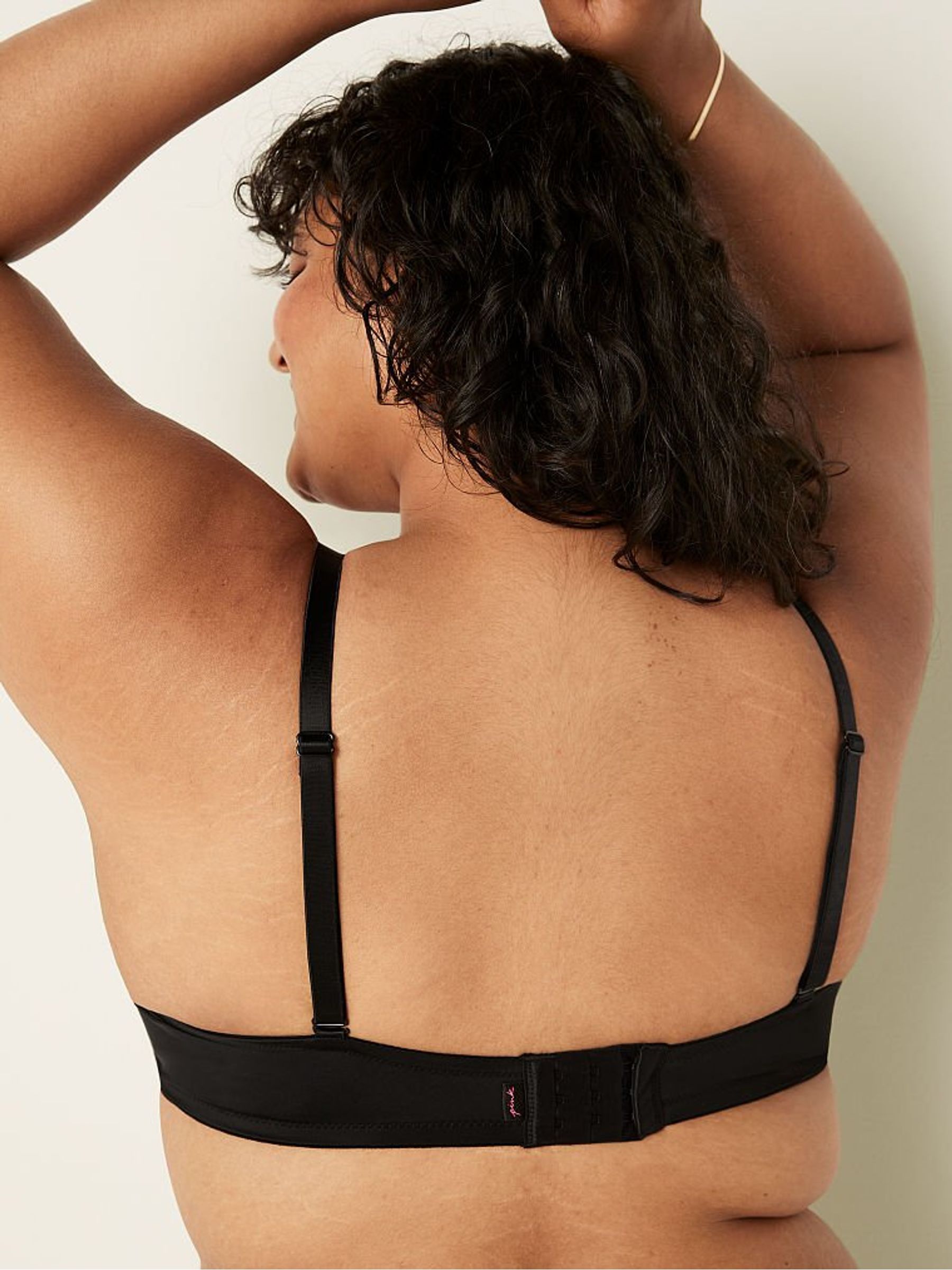 Black Smooth Super Push Up Bra - Image 2 of 5