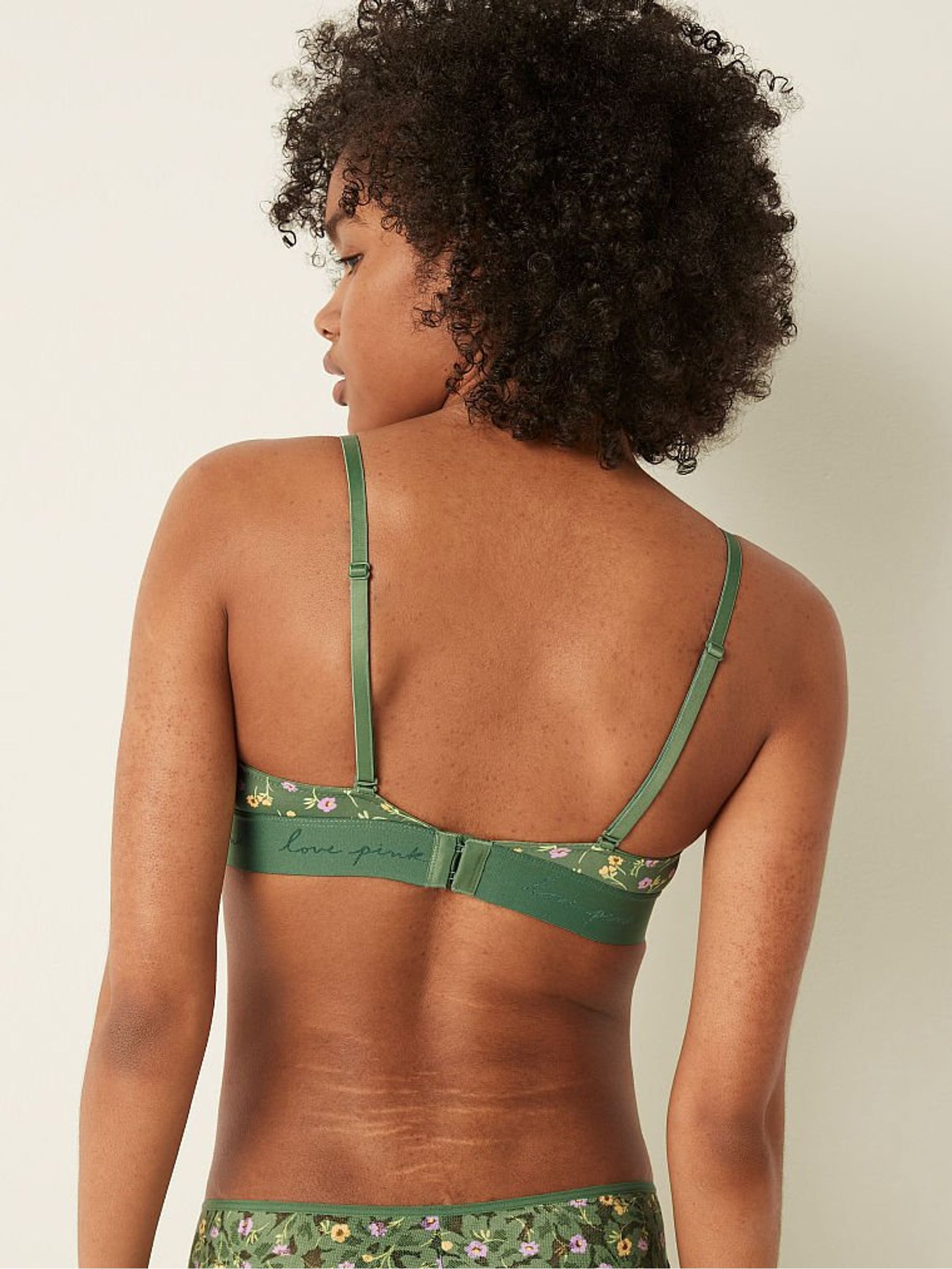Soft Pine Green Wear Everywhere Wireless Lightly Lined Bra - Image 2 of 5