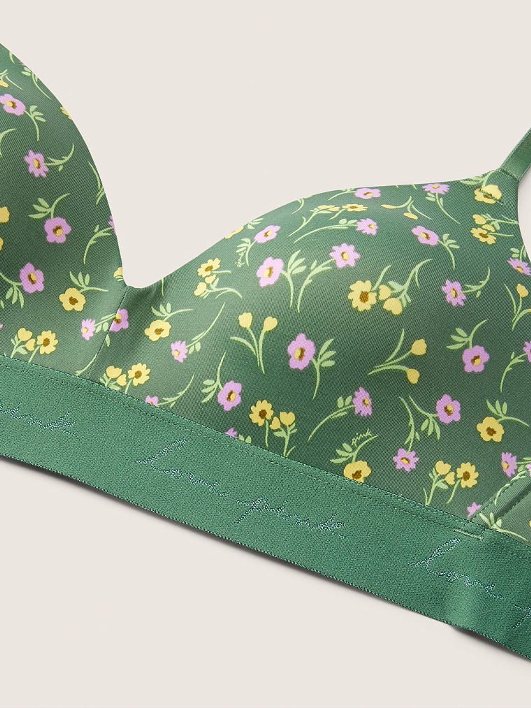 Soft Pine Green Wear Everywhere Wireless Lightly Lined Bra - Image 5 of 5