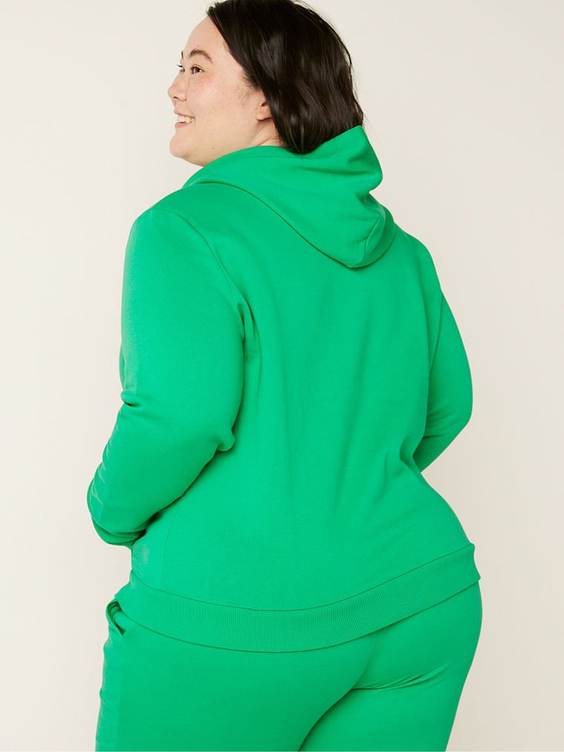 Electric Green Script Logo Everyday Lounge Perfect FullZip - Image 2 of 4