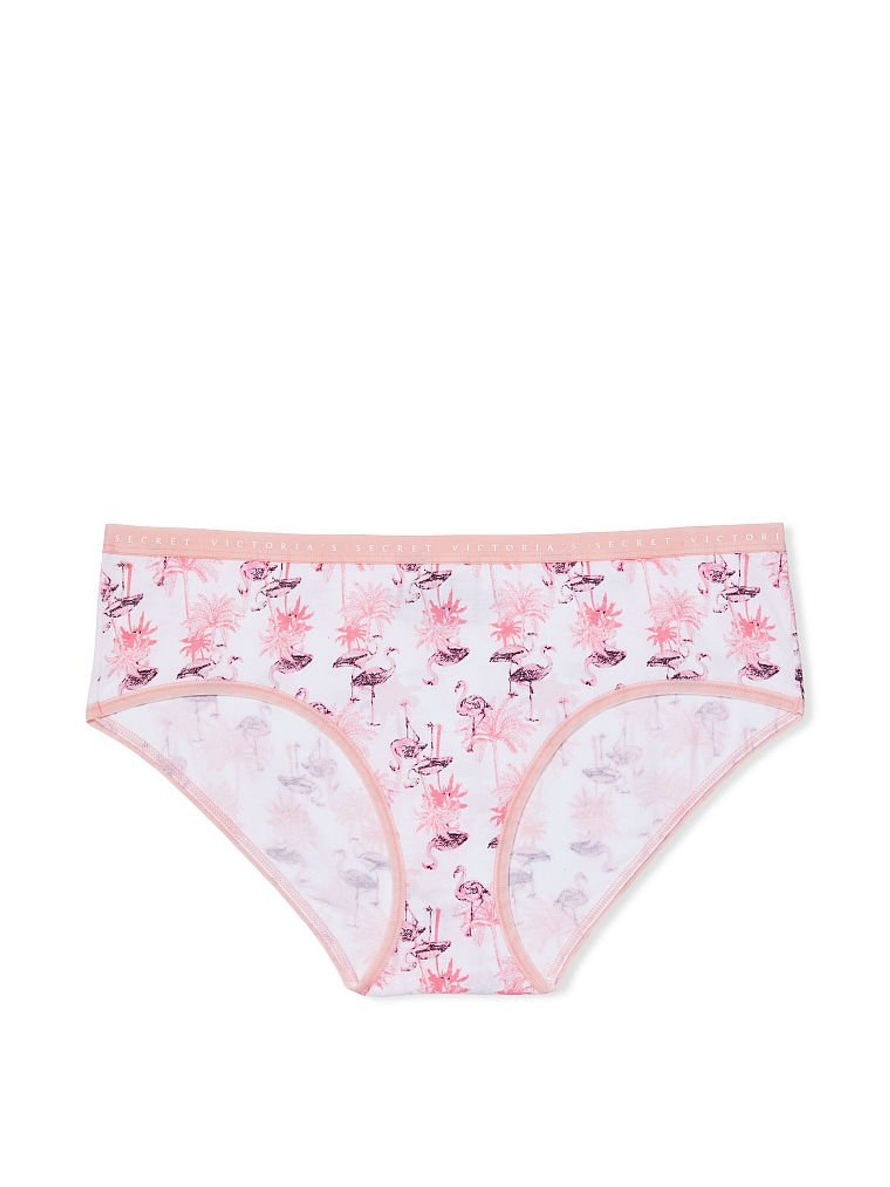 Pink Flamingos Stretch Cotton Hiphugger Panty - Image 1 of 1