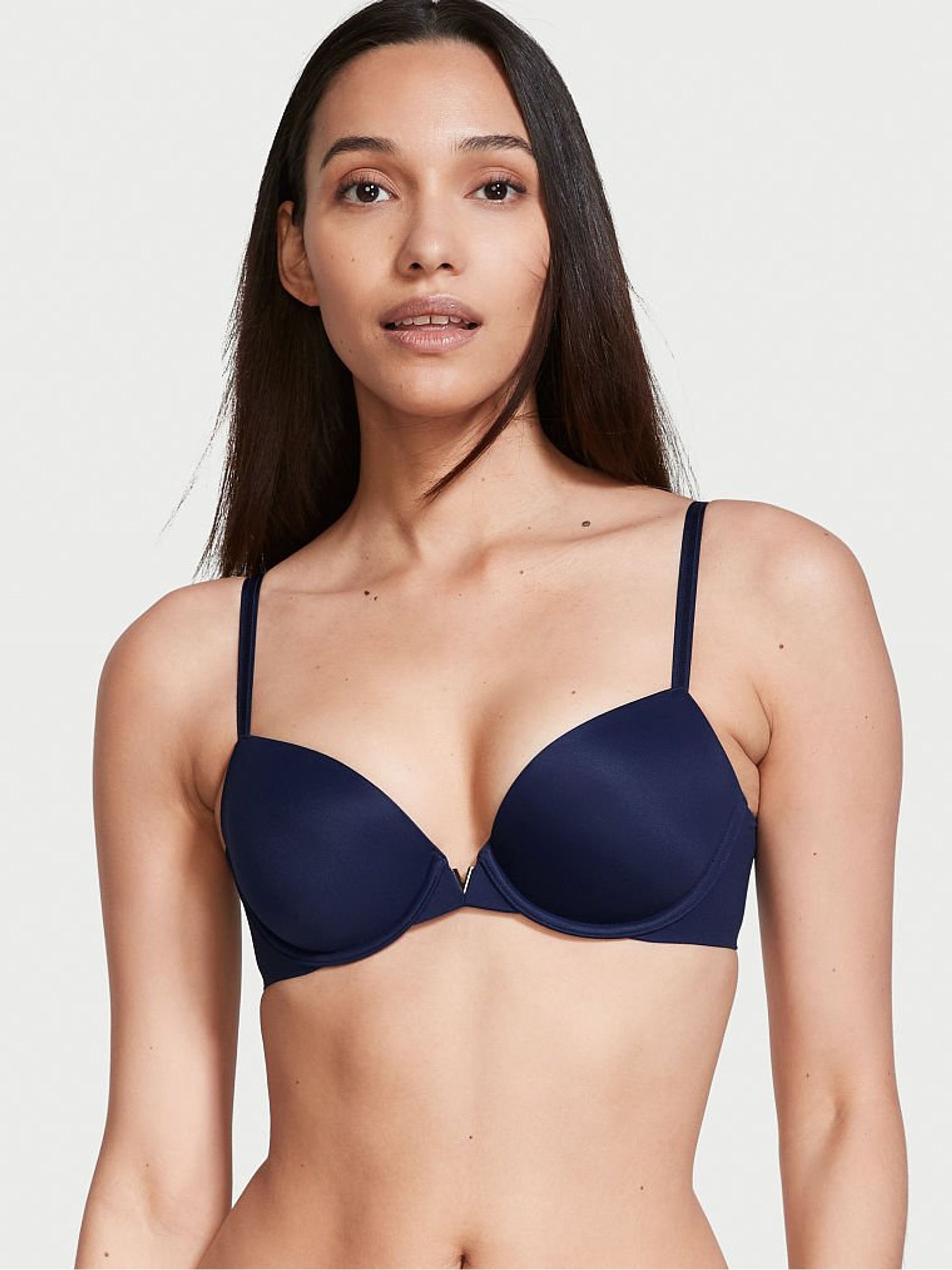 Ensign Blue Smooth Lightly Lined Demi Bra - Image 1 of 2