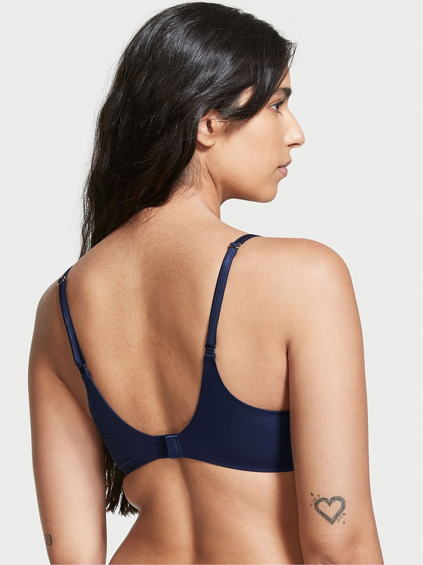 Ensign Blue Smooth Push Up Bra - Image 2 of 3