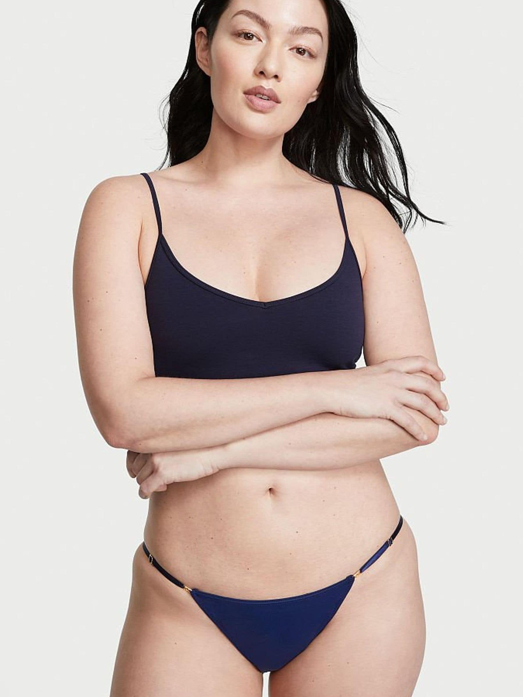 Ensign Navy Blue Smooth Bikini Knickers - Image 1 of 4