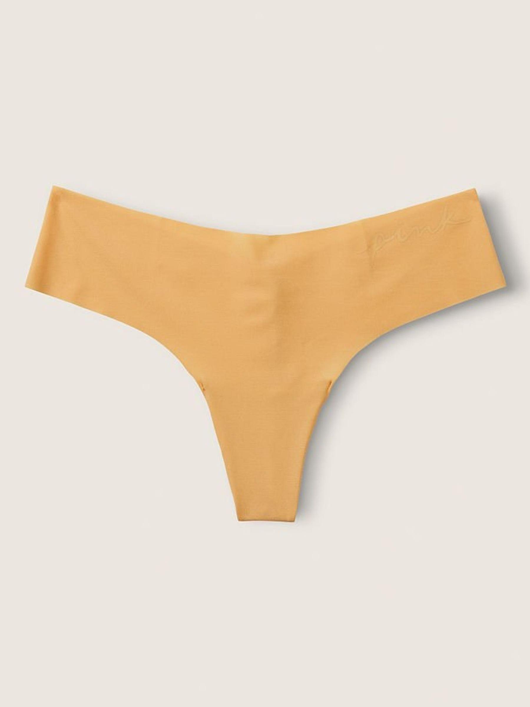 Wheat Yellow No Show Thong Knickers - Image 1 of 1