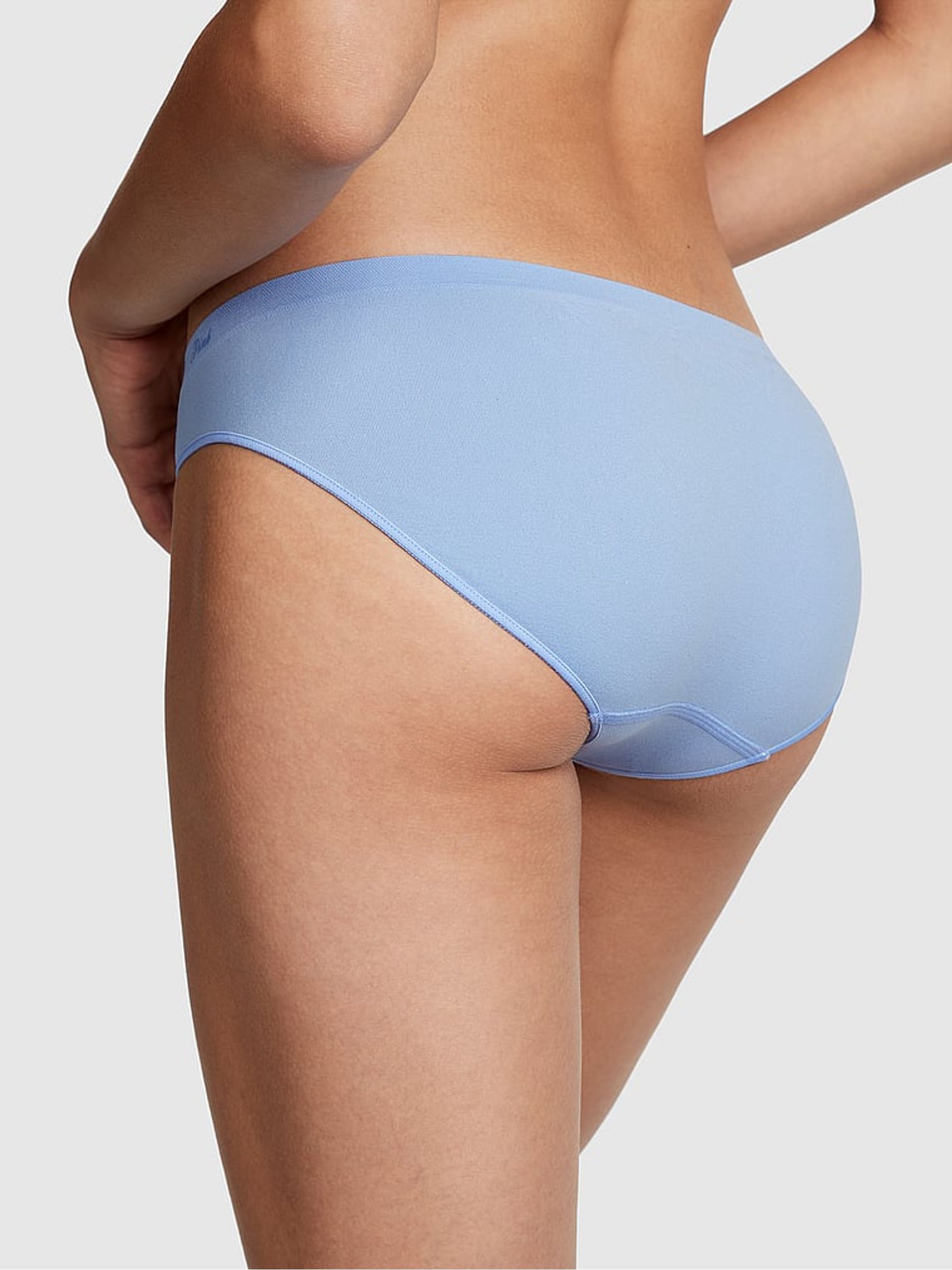 Harbor Blue Seamless Bikini Knickers - Image 2 of 3