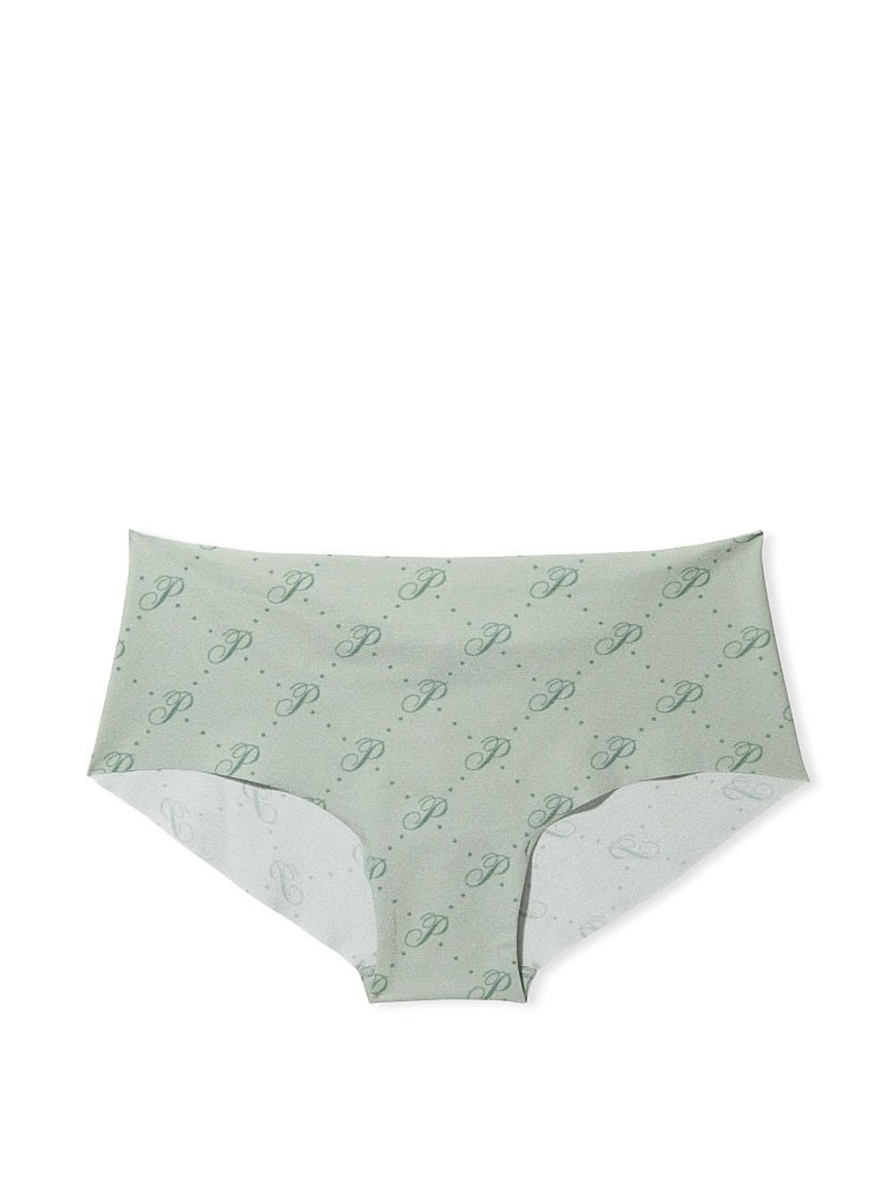 Iceberg Green Script No Show Hipster Knickers - Image 1 of 1