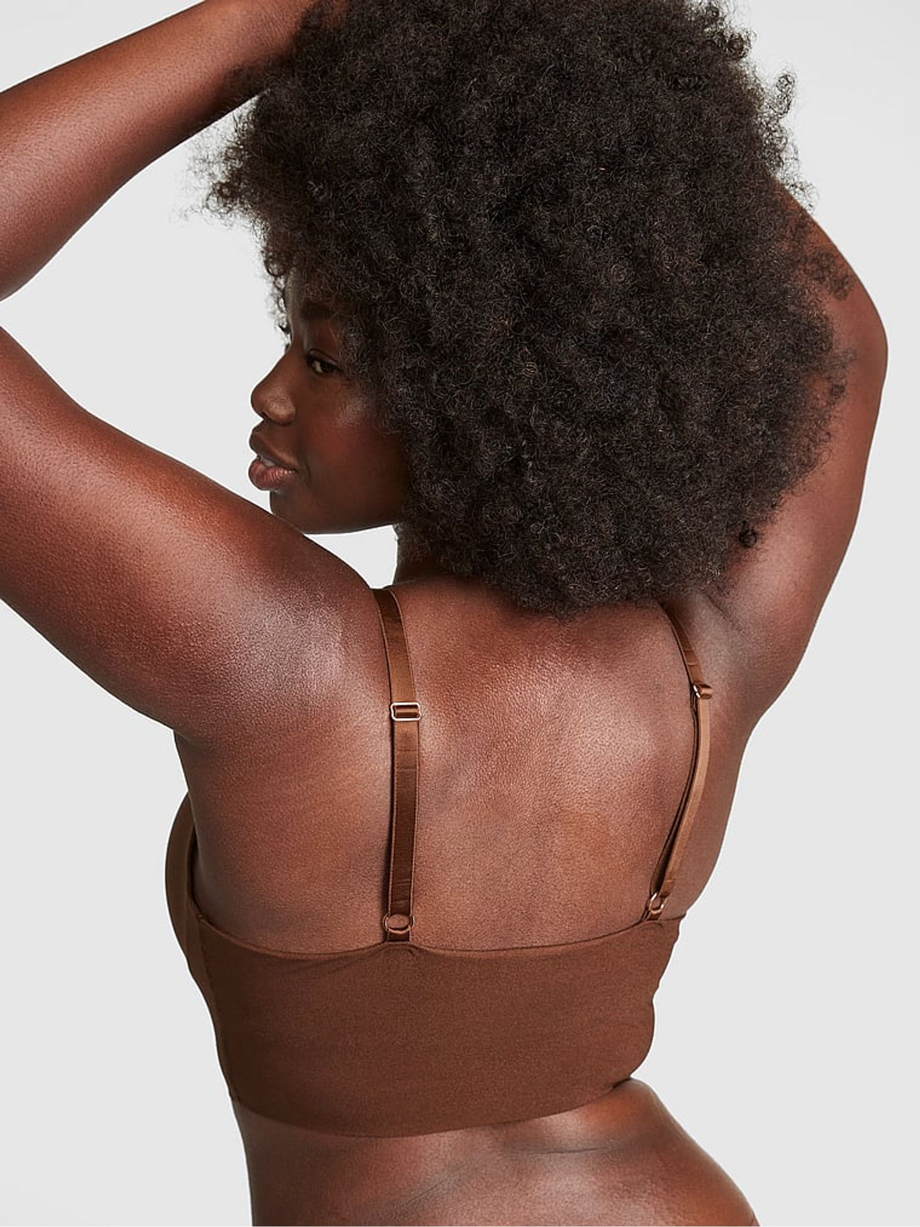 Ganache Nude Non Wired Push Up Lounge Bralette - Image 2 of 4