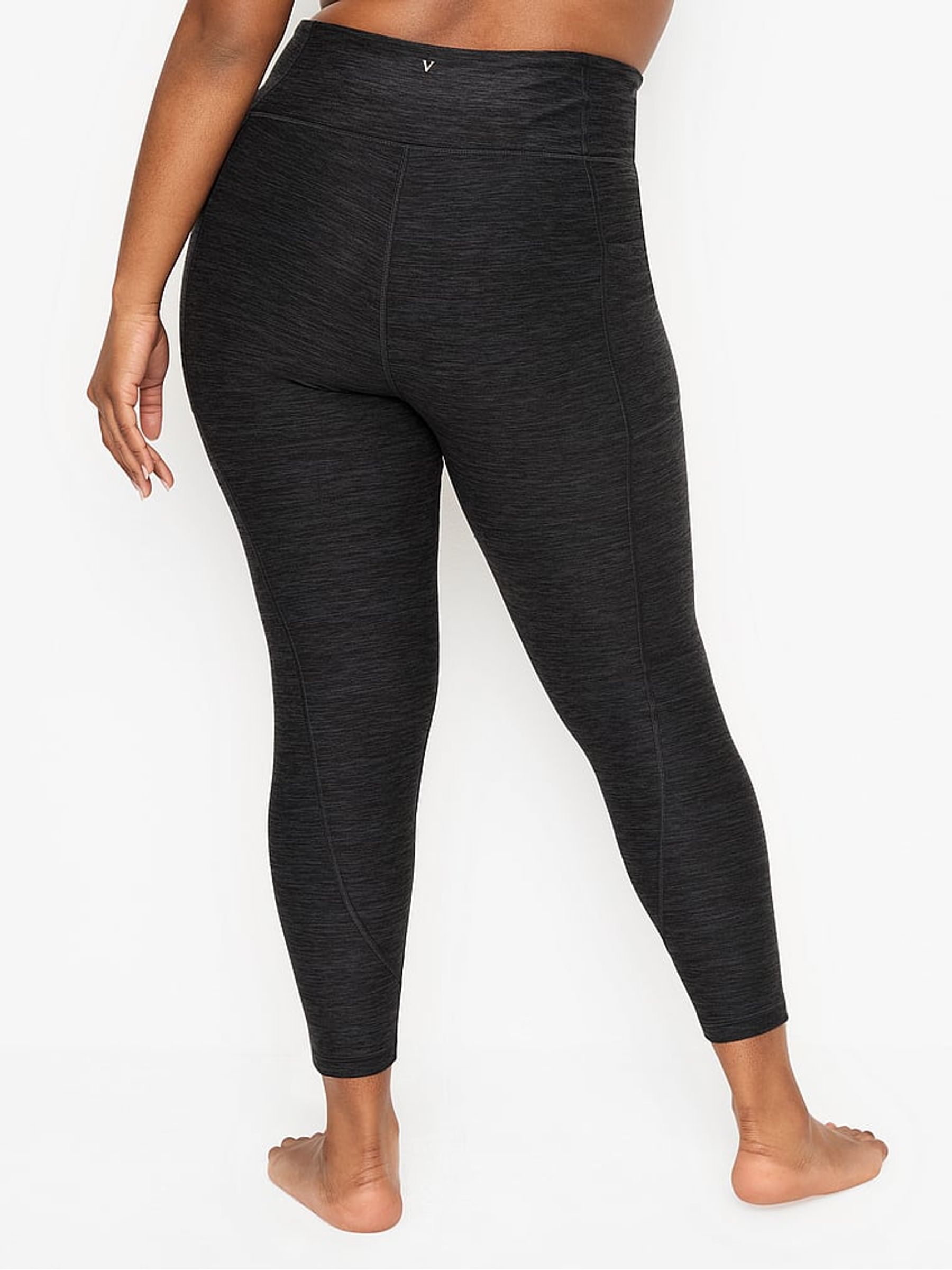 Black Grey Onyx Heather High Waist Legging - Image 2 of 4