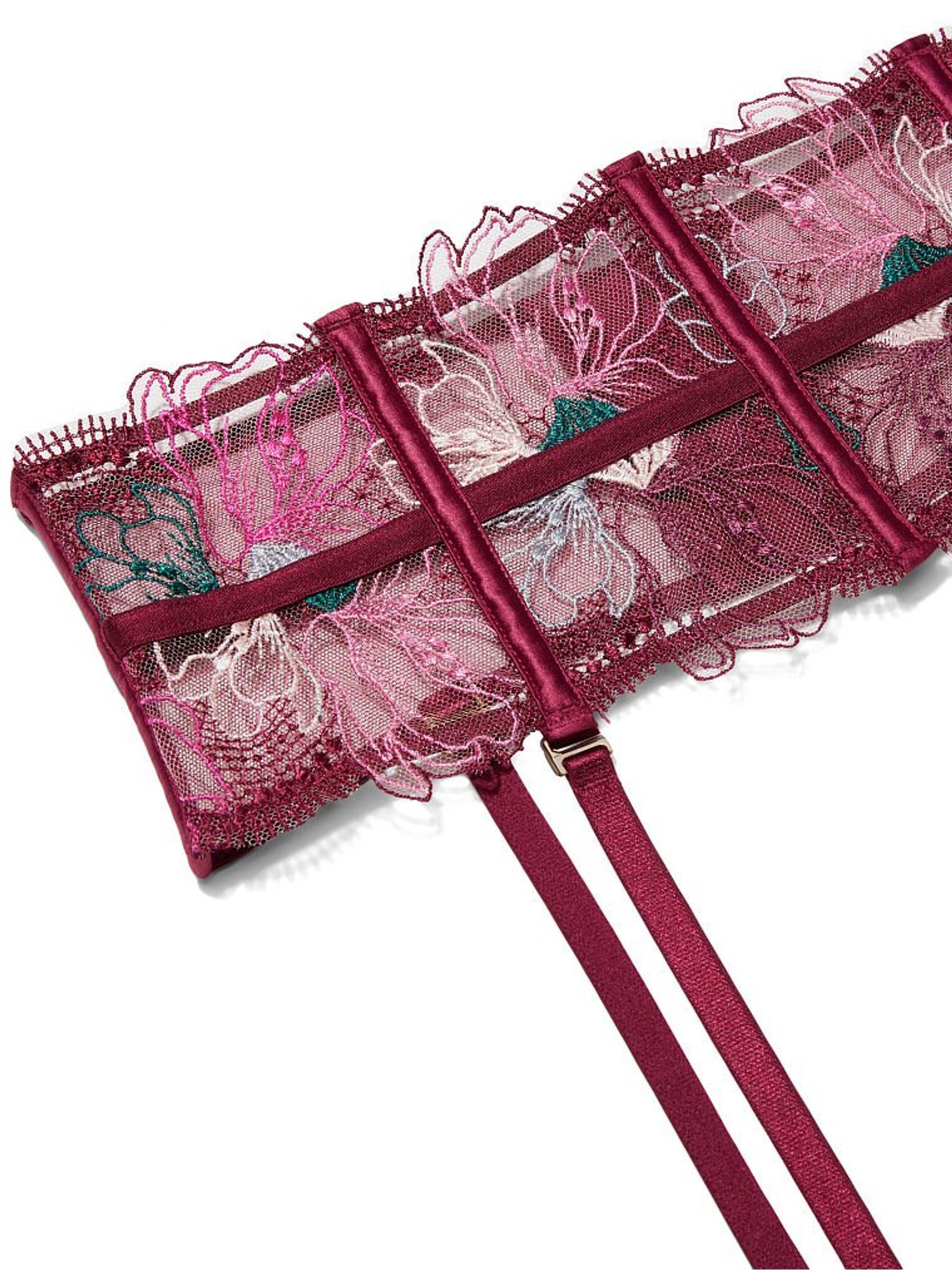Multi Floral Waist Cincher - Image 2 of 2