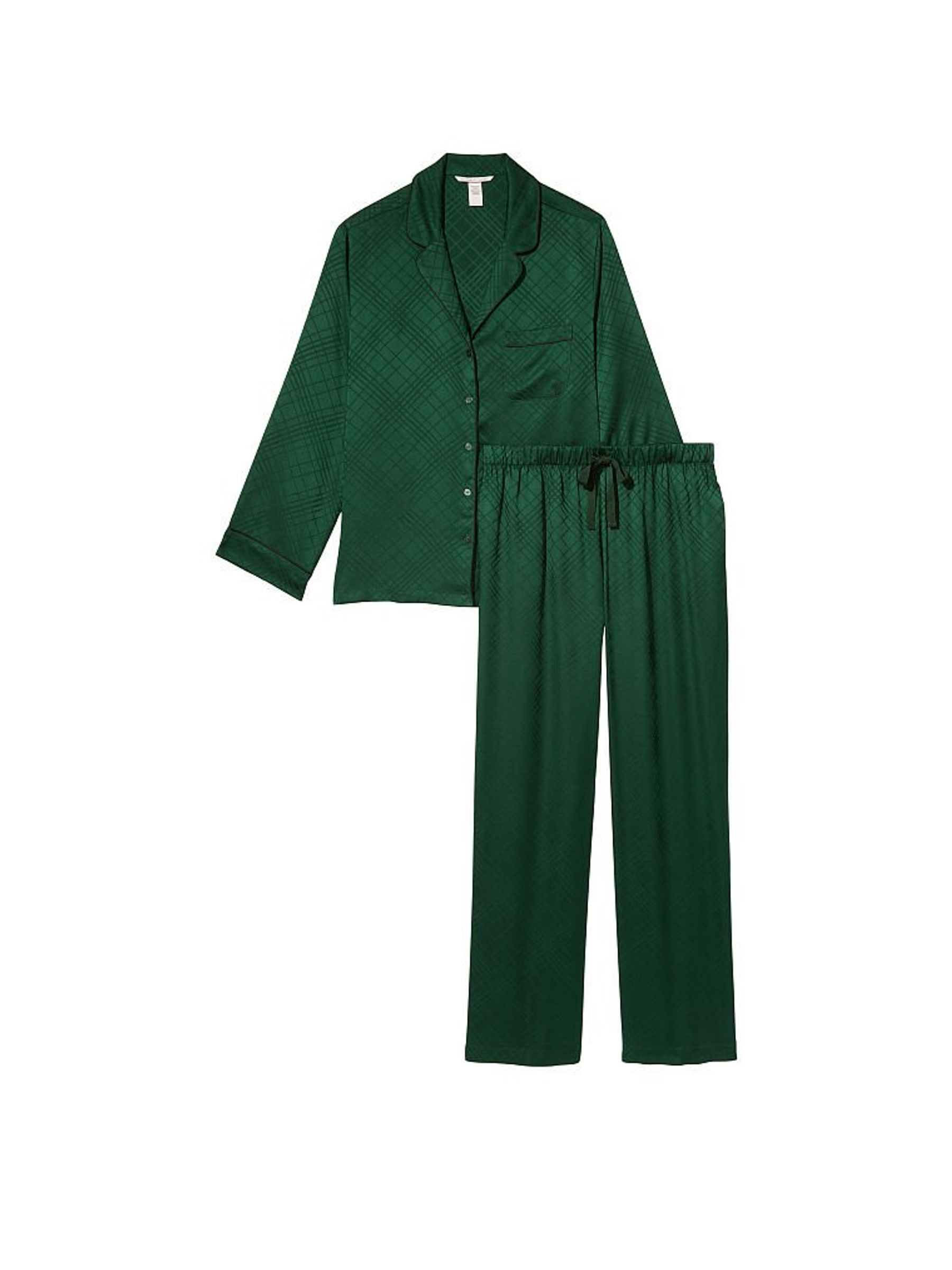 Envious Satin Long PJ Set - Image 3 of 4