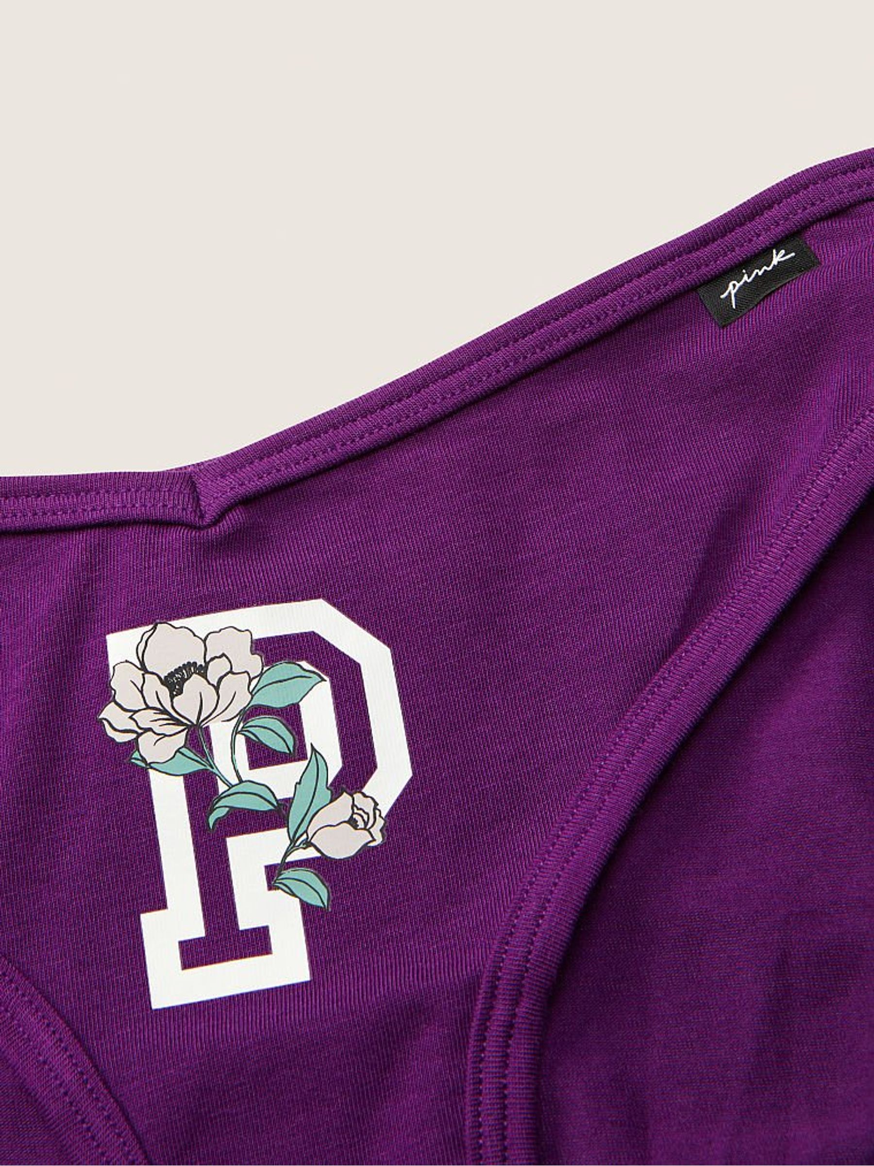 Virtual Violet With Graphic Cotton Bikini - Image 2 of 2