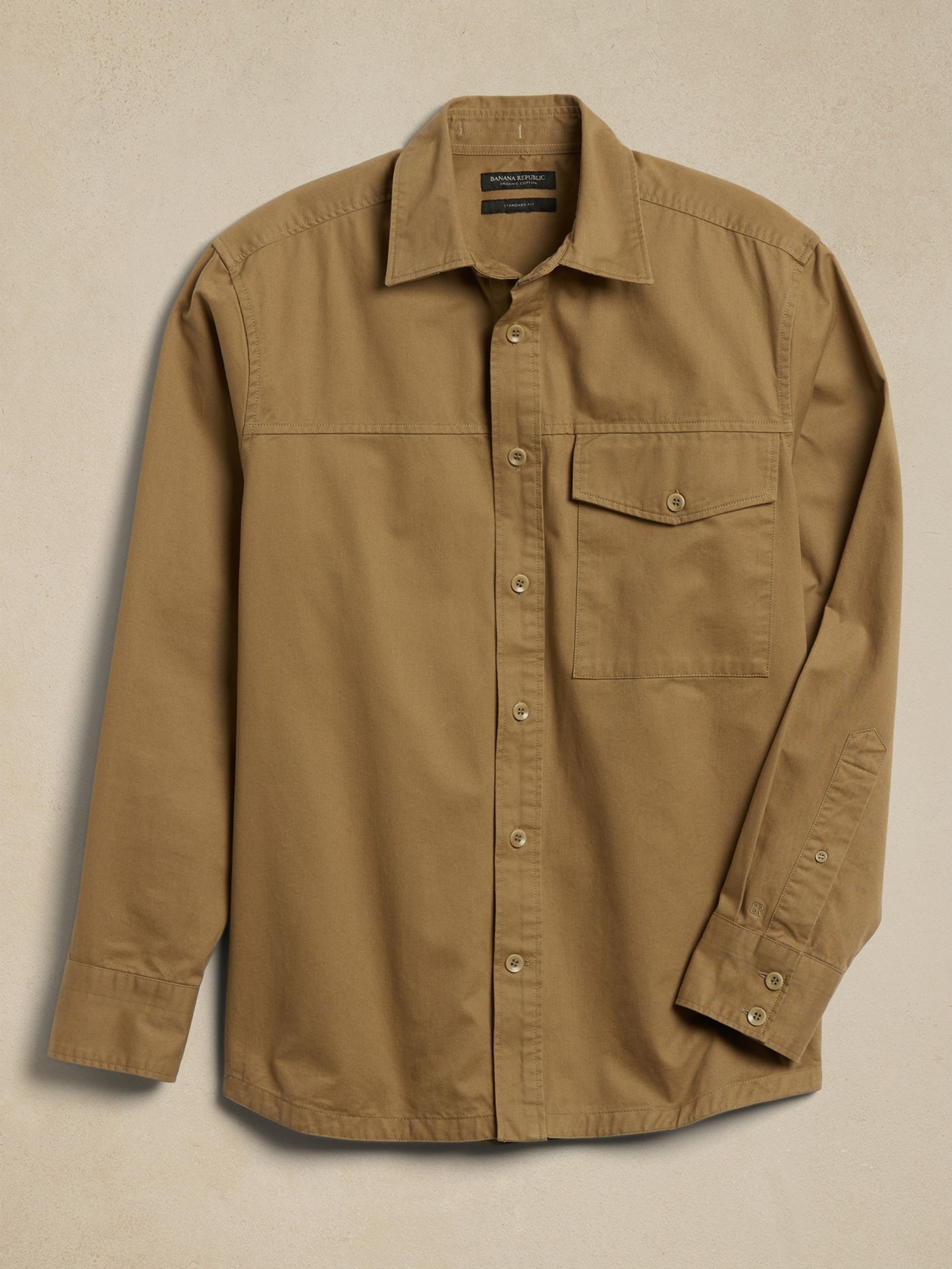 Banana Republic Brown Modern Expedition Shirt - Image 3 of 3