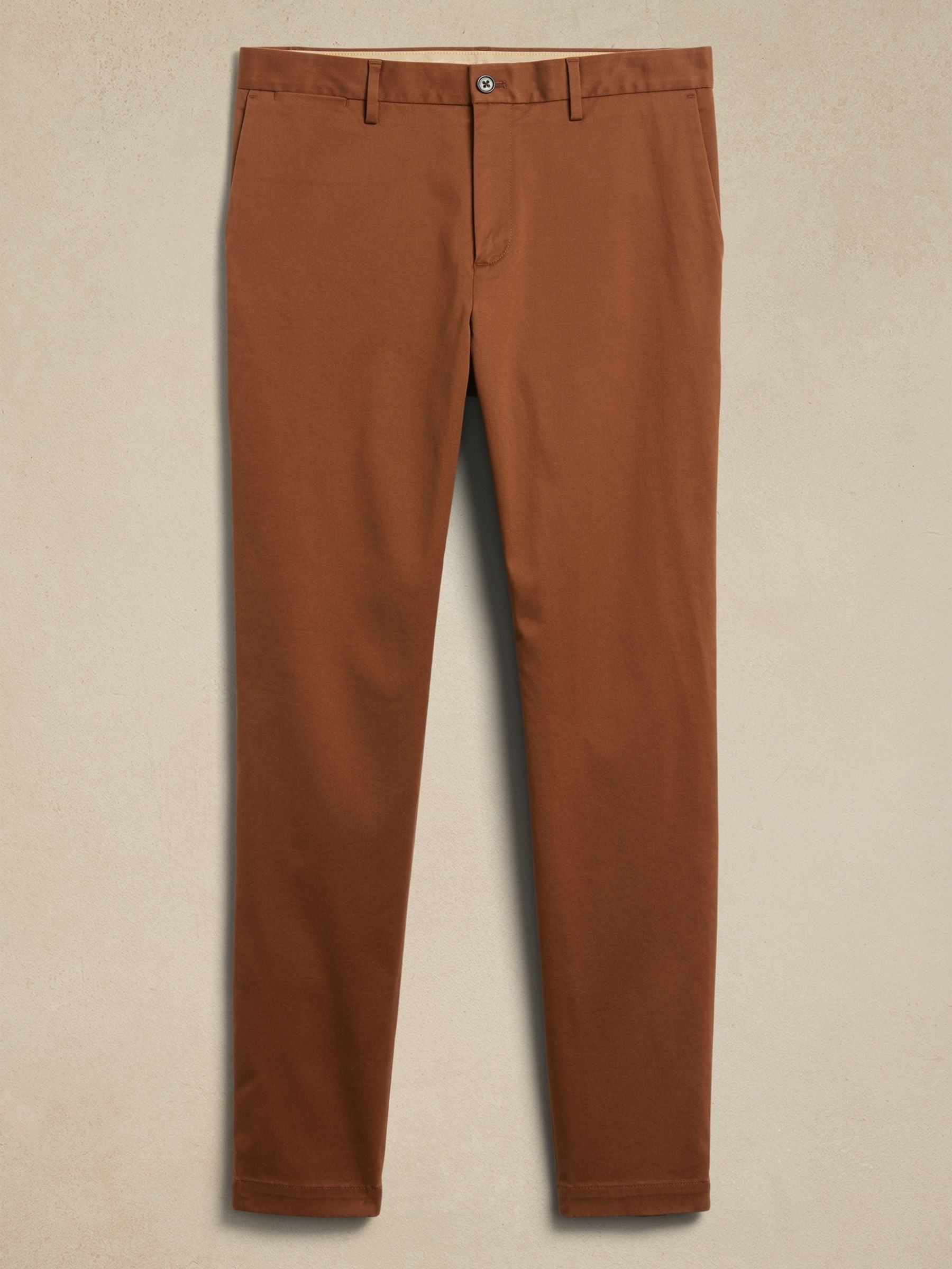 Banana Republic Brown Tapered Rapid Movement Chinos - Image 3 of 3