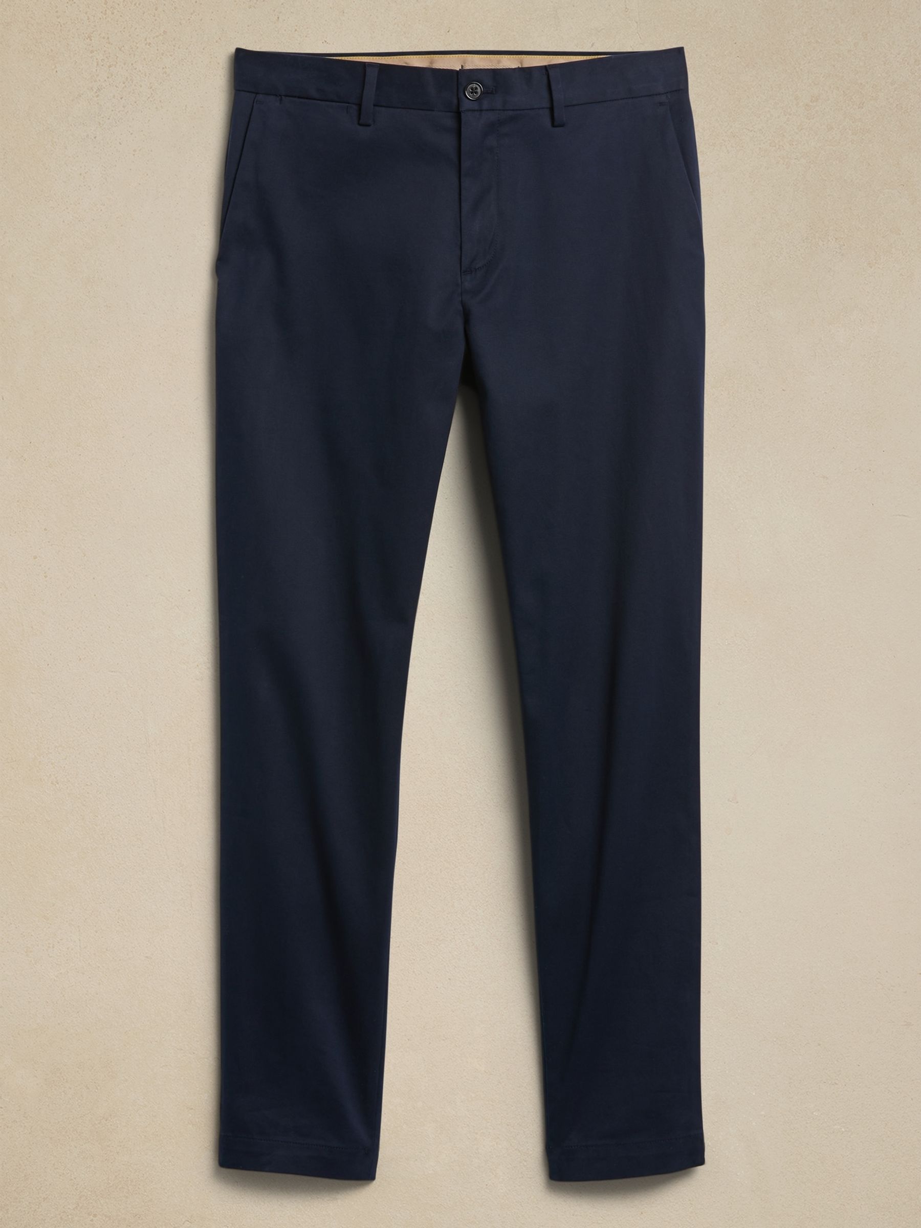 Banana Republic Navy Blue Athletic Tapered Fit Chinos - Image 4 of 4