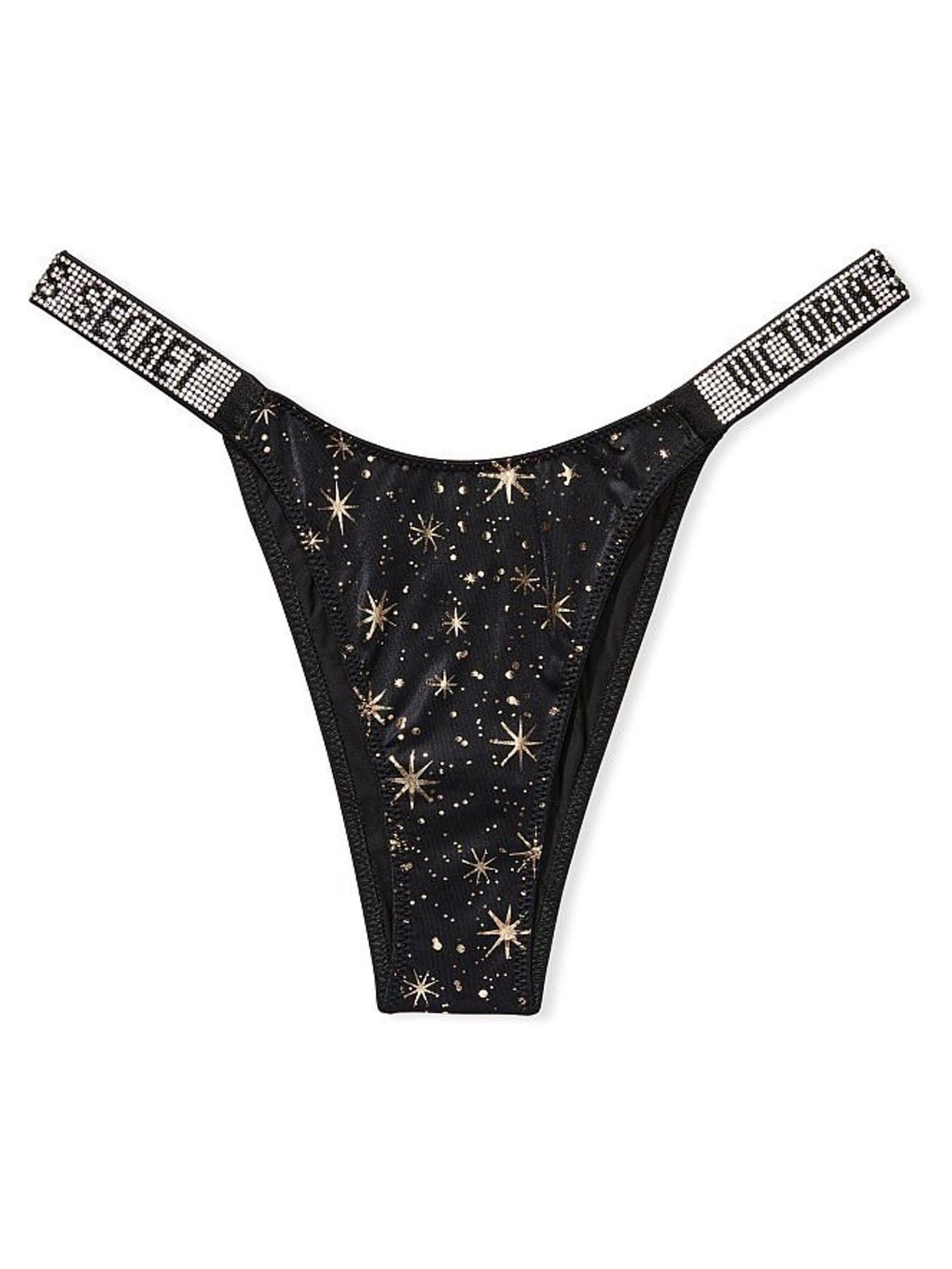 Constellation Print Bombshell Shine Strap Brazilian Panty - Image 3 of 4
