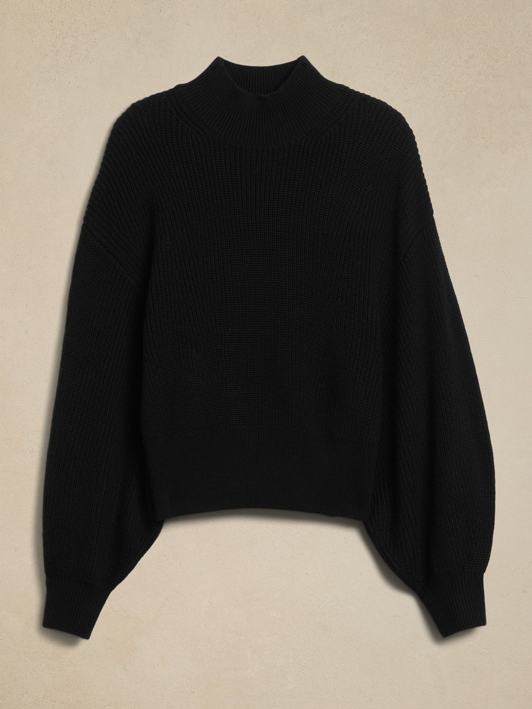 Banana Republic Black Landa Merino Jumper - Image 2 of 2