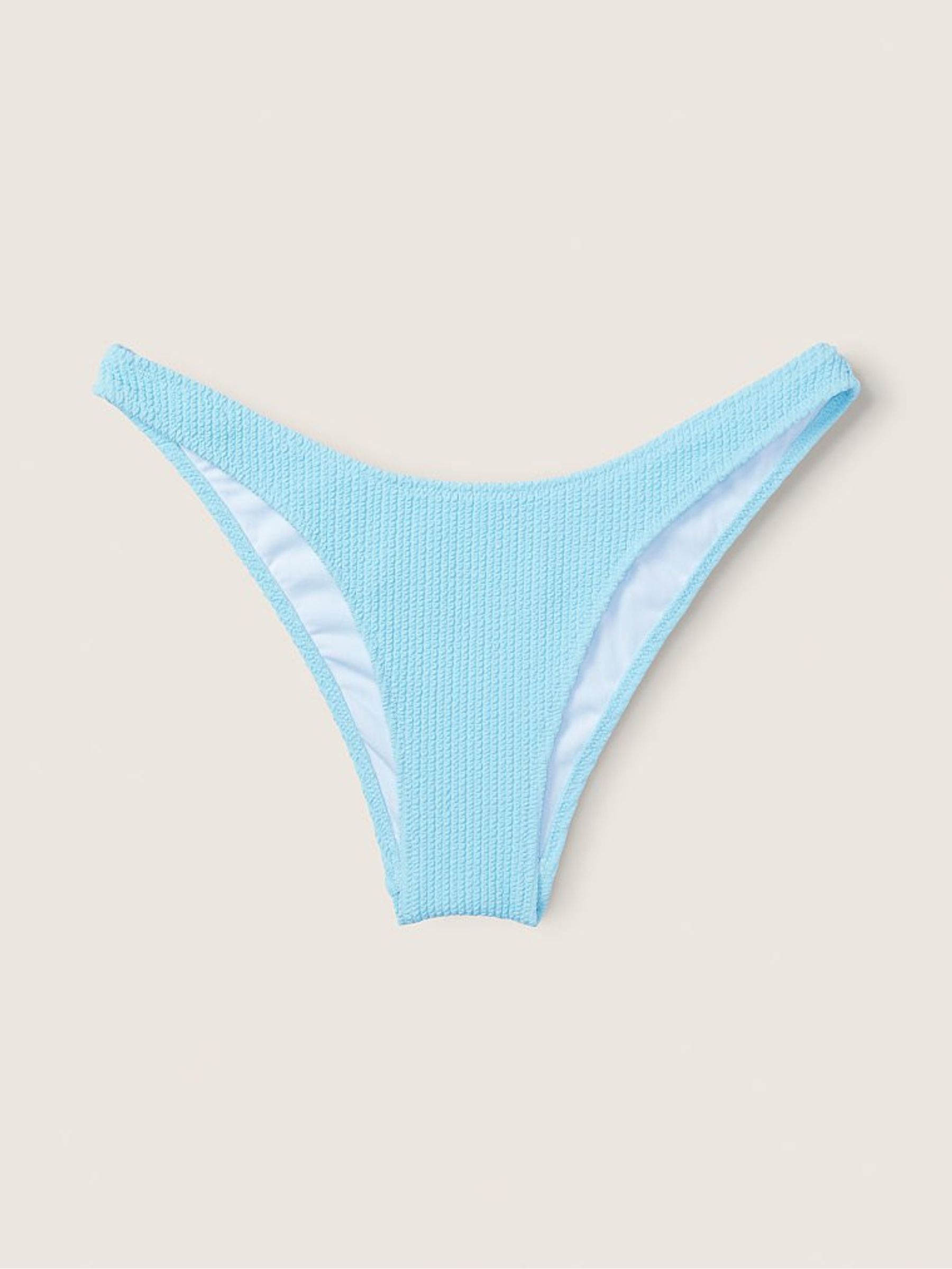 Blue Breeze Crinkle Brazilian Swim Bottom - Image 3 of 4