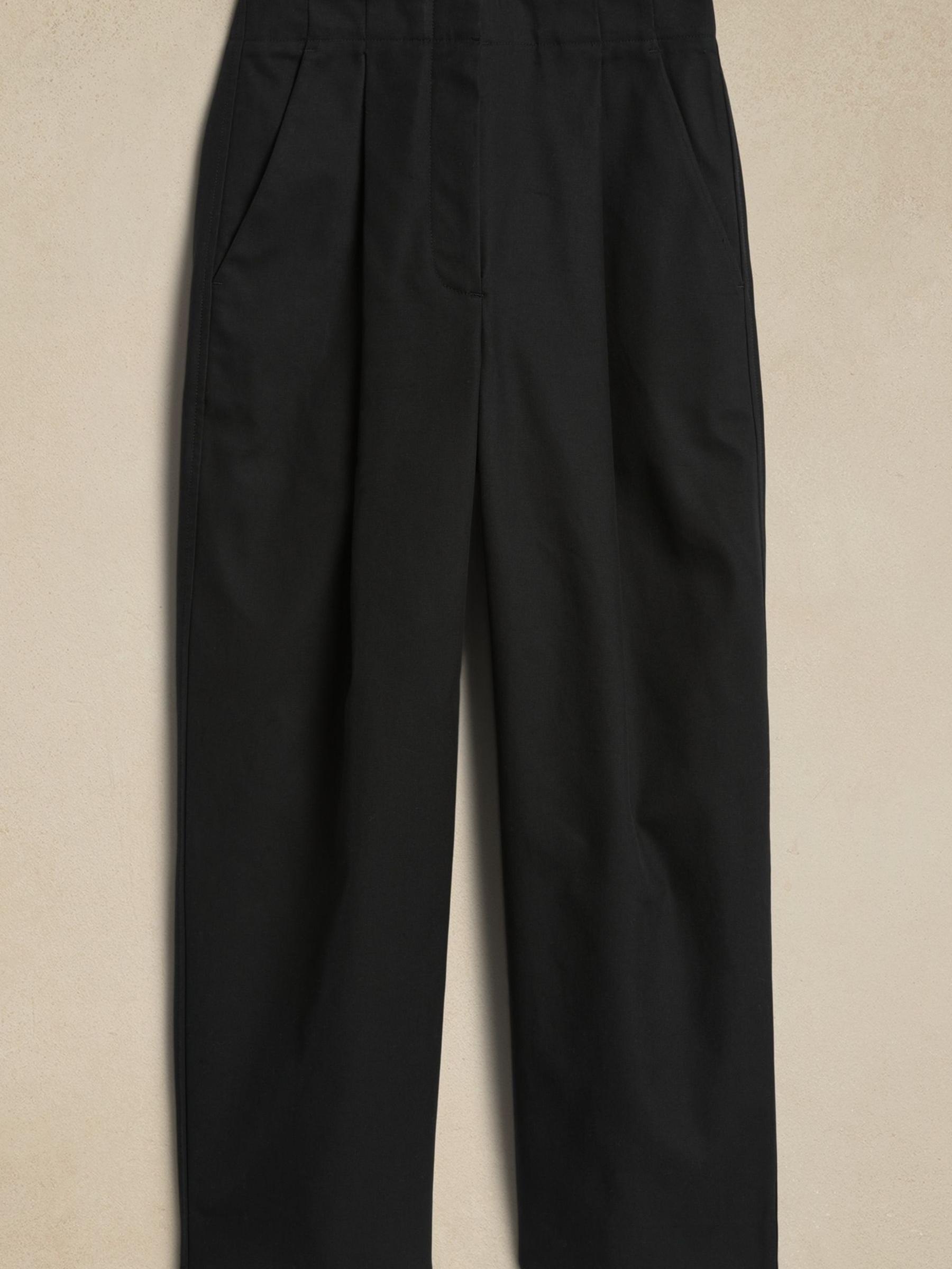 Banana Republic Black The Barrel-Leg Chinos - Image 3 of 3