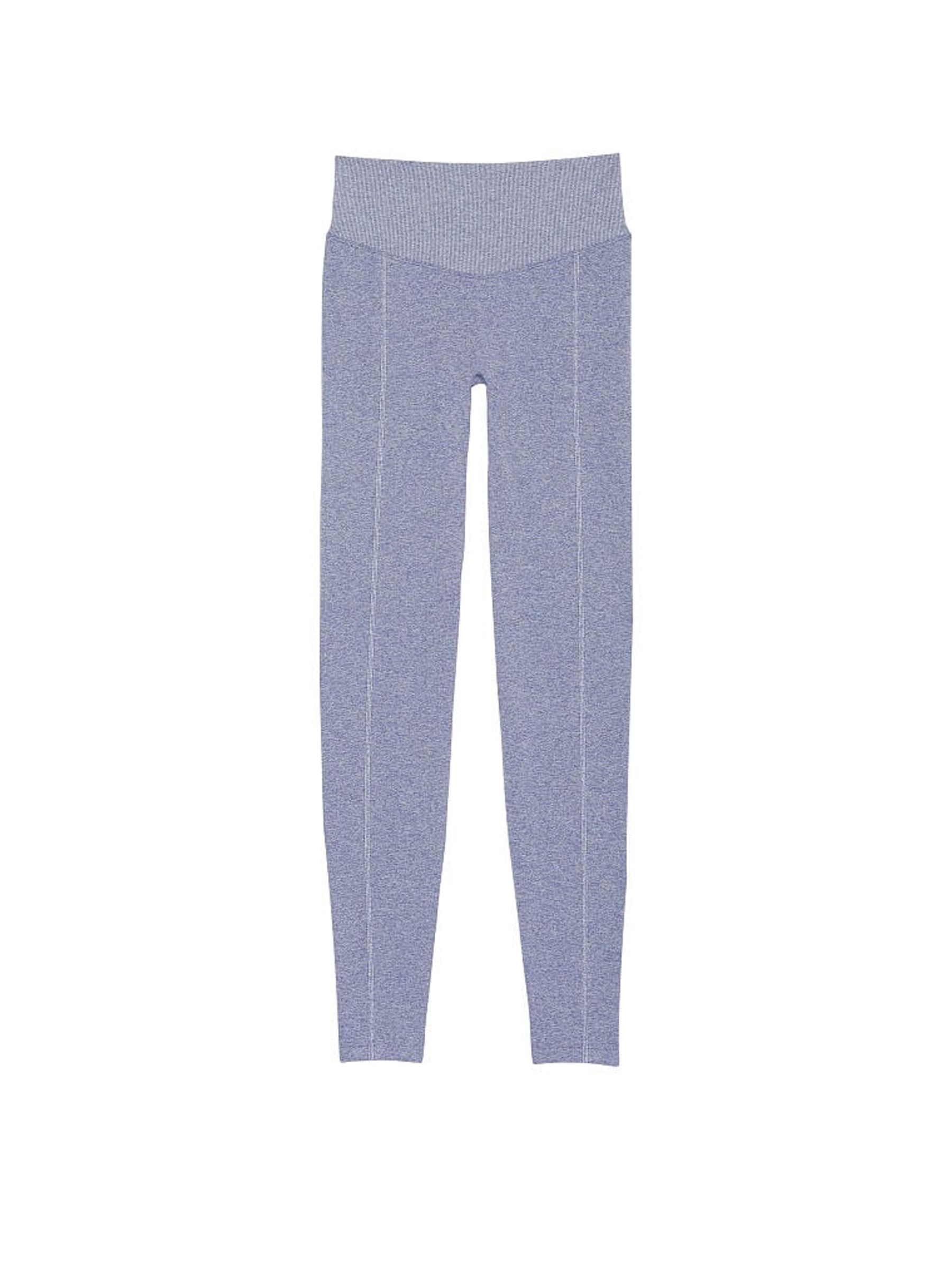 Dusty Iris Blue Marl Logo Legging - Image 3 of 3