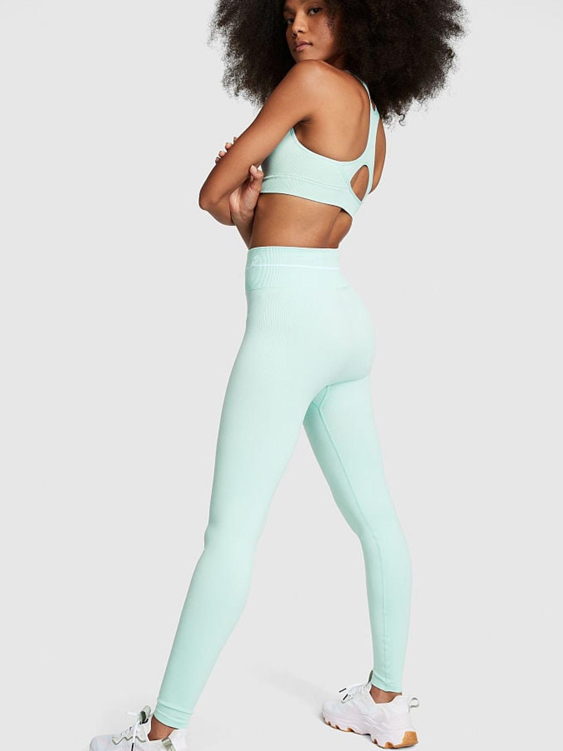 Opal Blue Long Logo Legging - Image 2 of 4