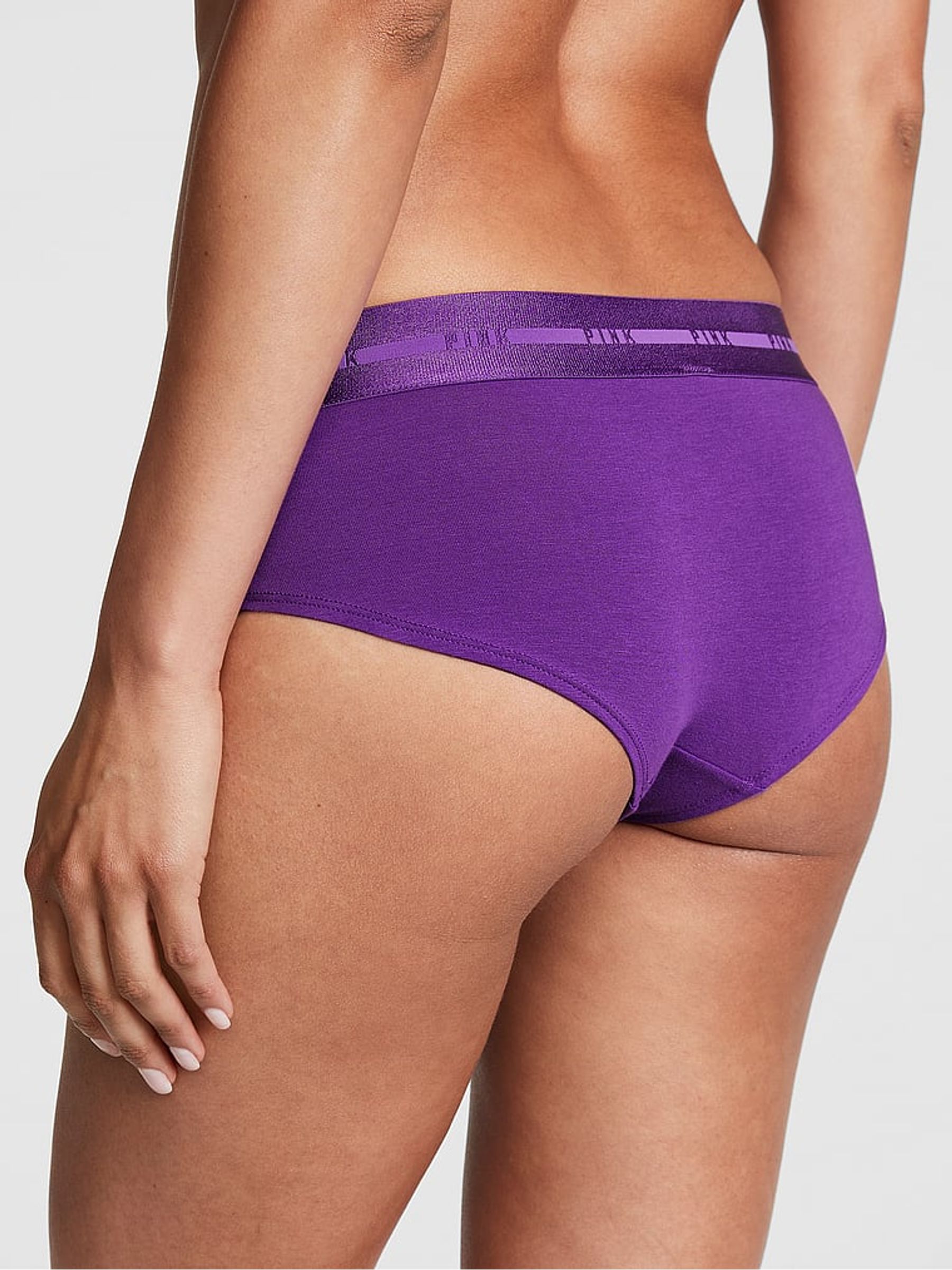 Dark Purple Logo Hipster Knickers - Image 2 of 3