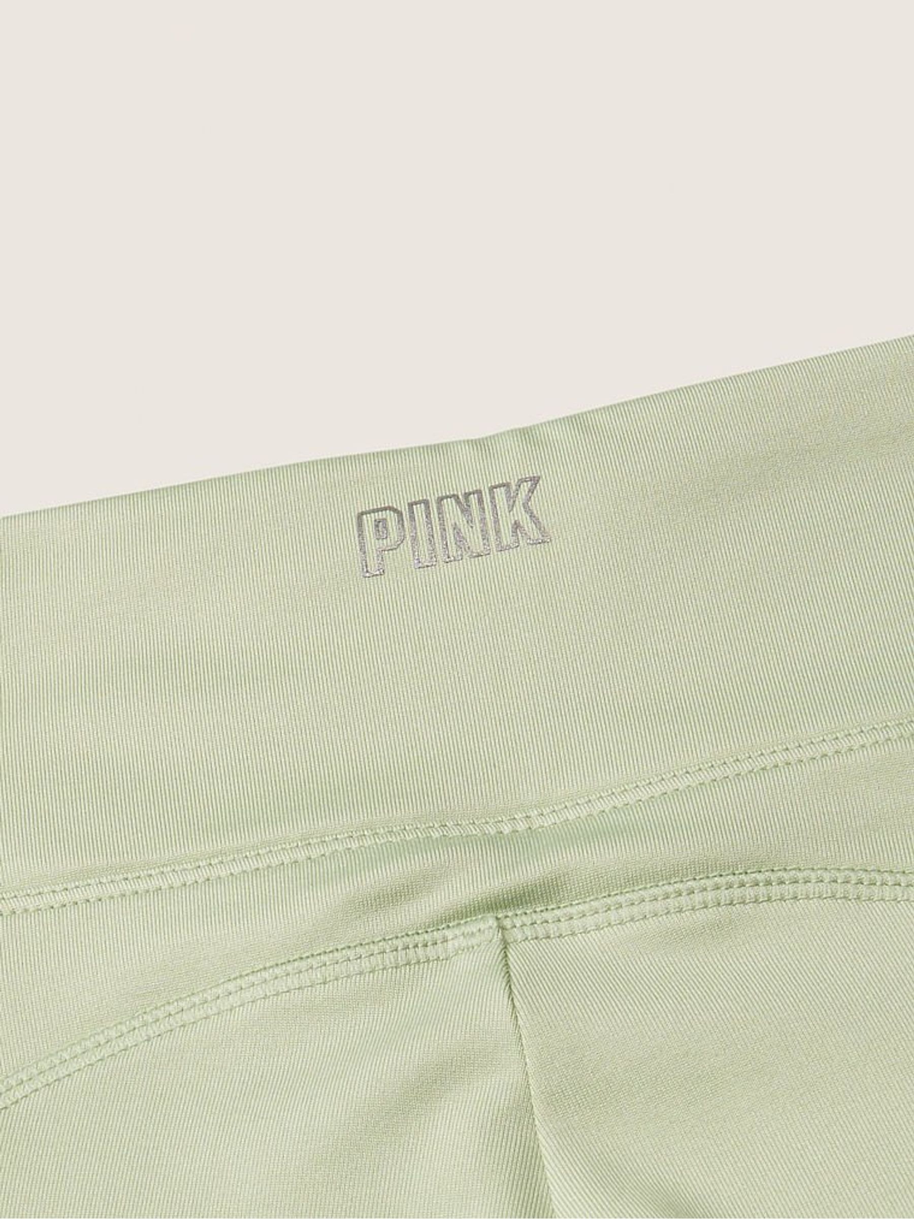 Green Varsity High Waist Full Length Winter Leggings - Image 2 of 2