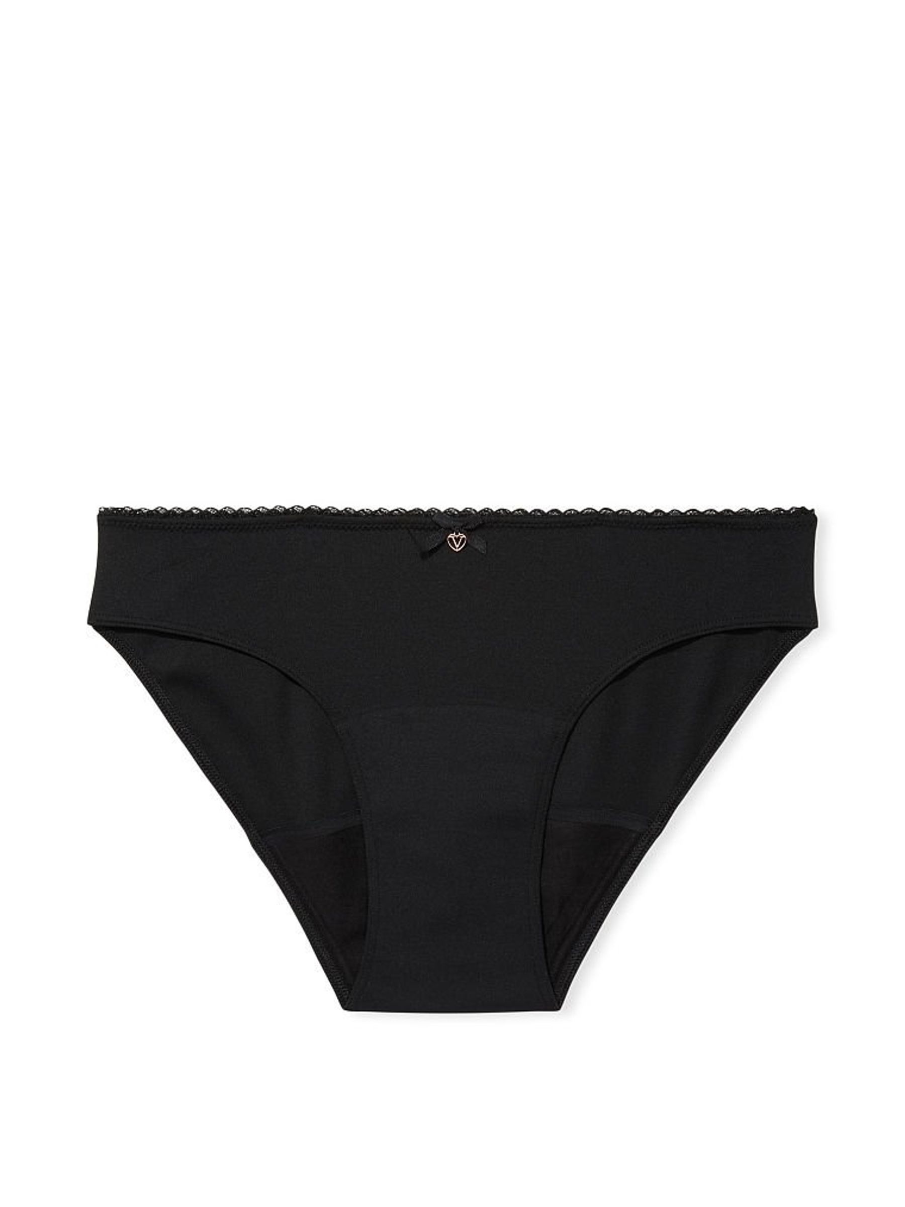 Black Smooth Bikini Knickers - Image 3 of 4