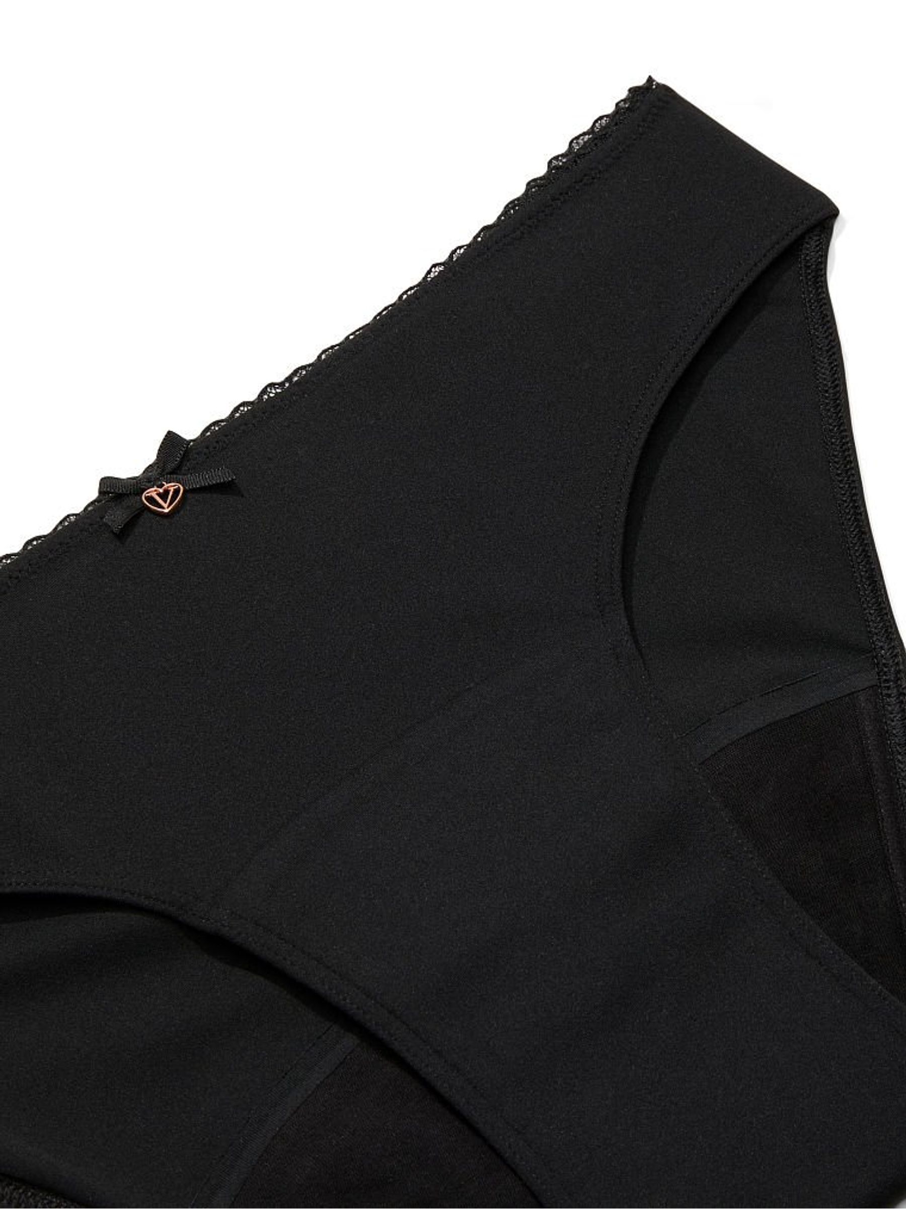 Black Smooth Bikini Knickers - Image 4 of 4