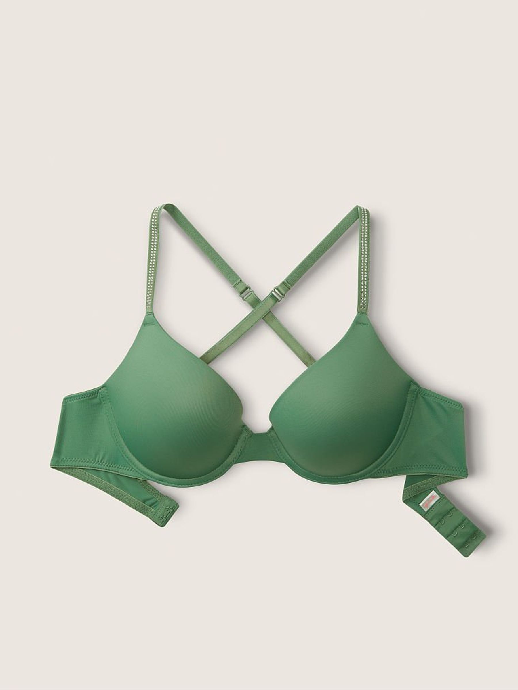 Soft Green Smooth Push Up T-Shirt Bra - Image 2 of 3
