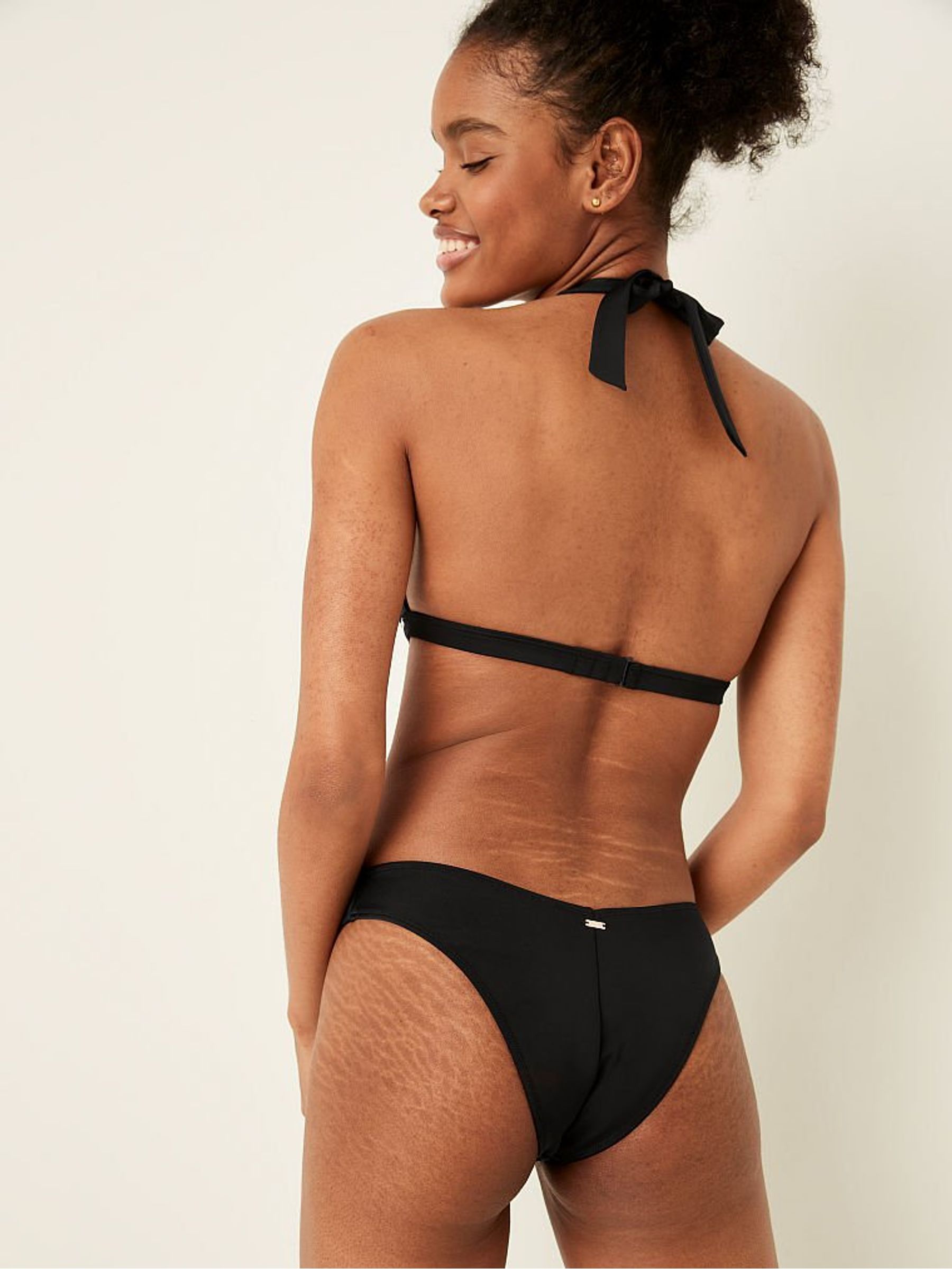 Black V Front Bikini Bottom - Image 2 of 5