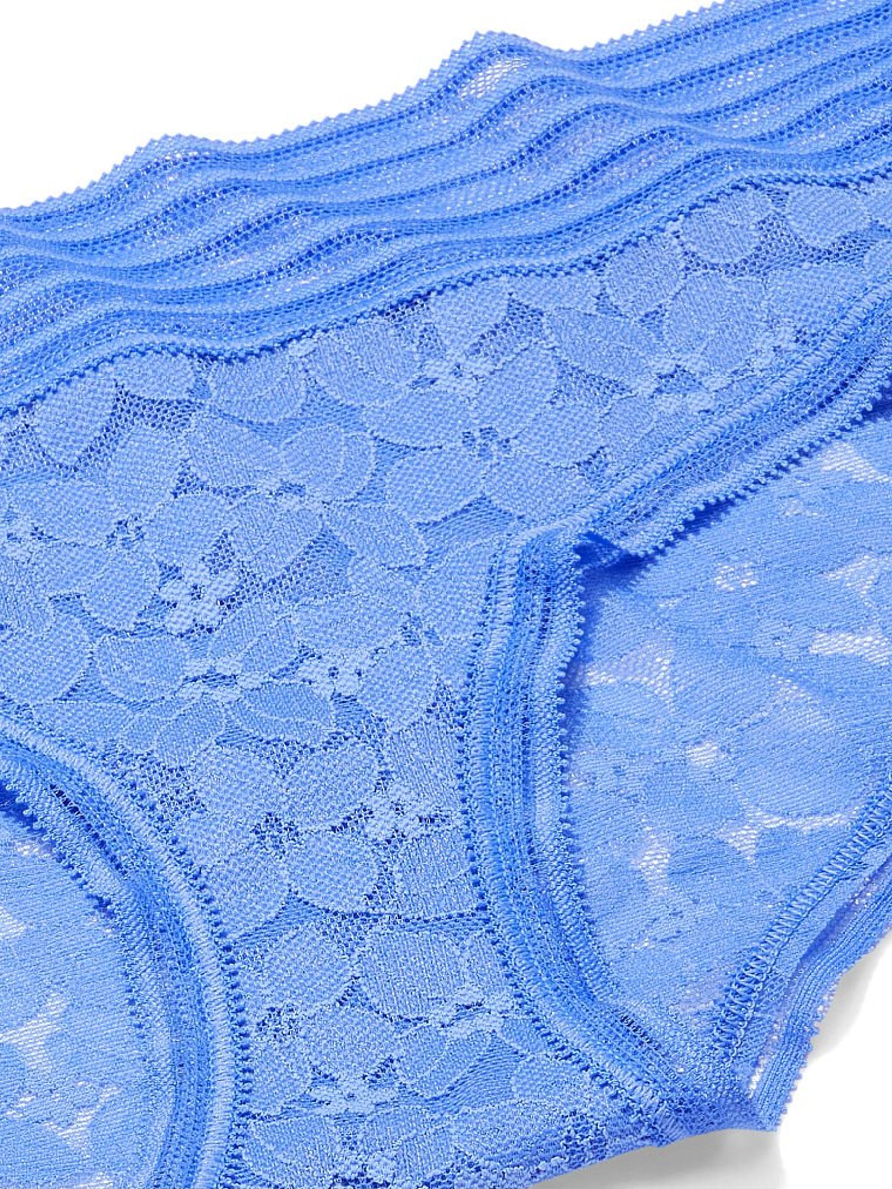 Rendezvous Blue Lace Hipster Knickers - Image 4 of 4