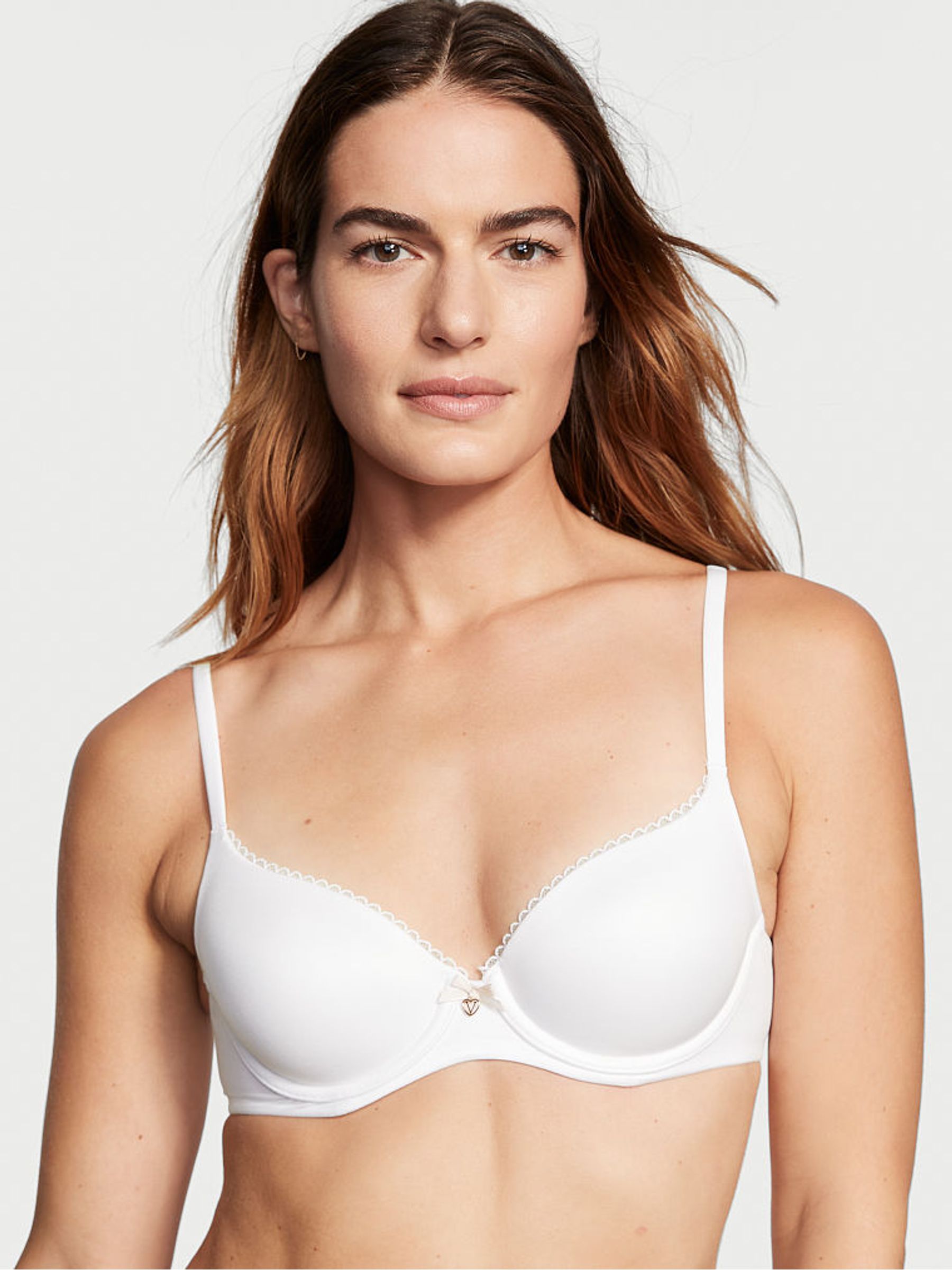 White Demi Bra - Image 1 of 4