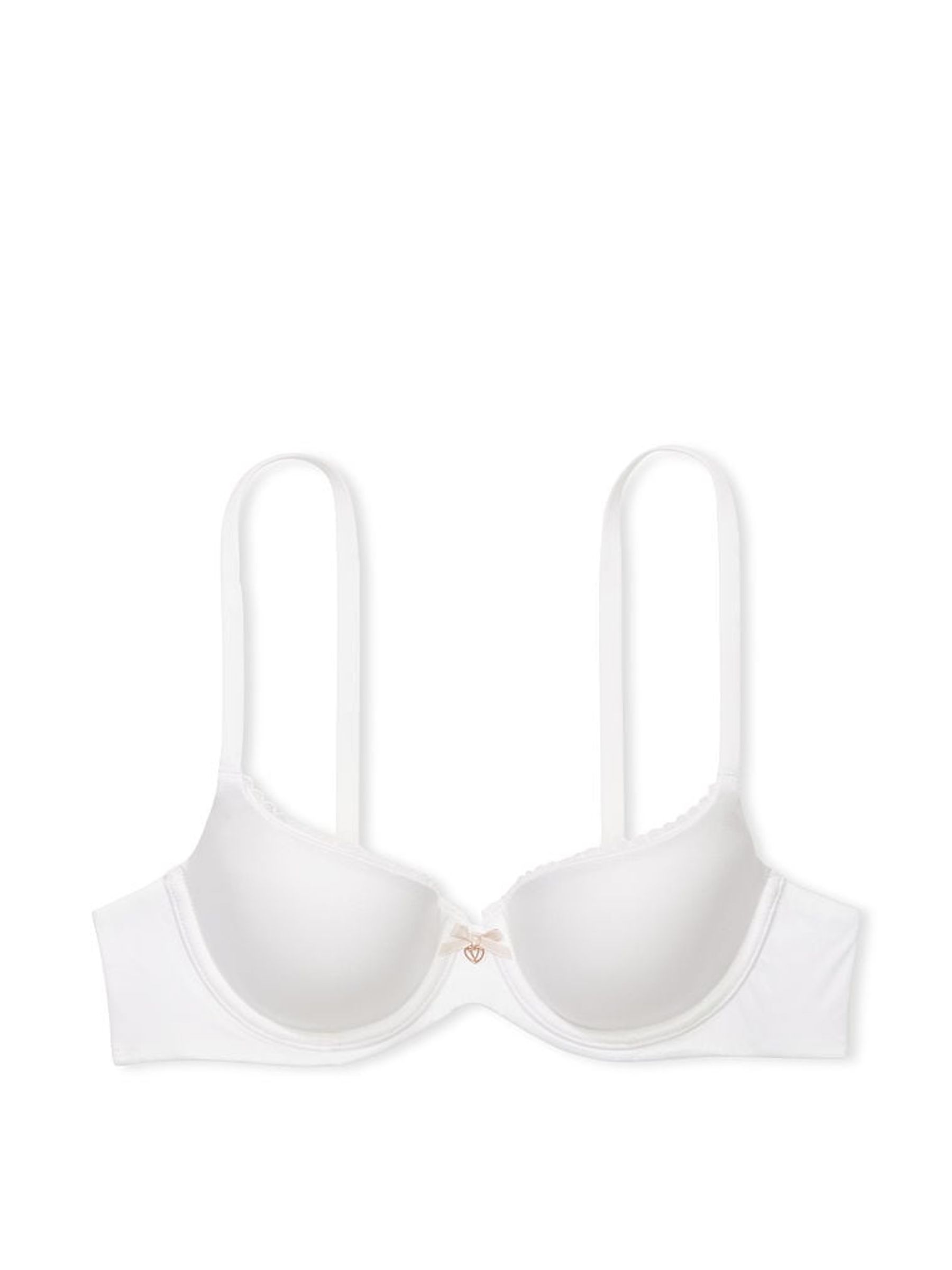 White Demi Bra - Image 3 of 4