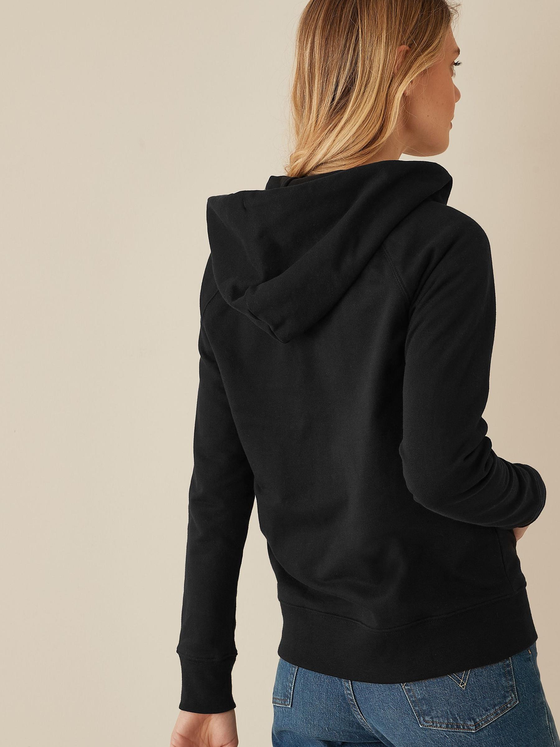 French Fleece Logo Zip Hoodie - Image 4 of 4