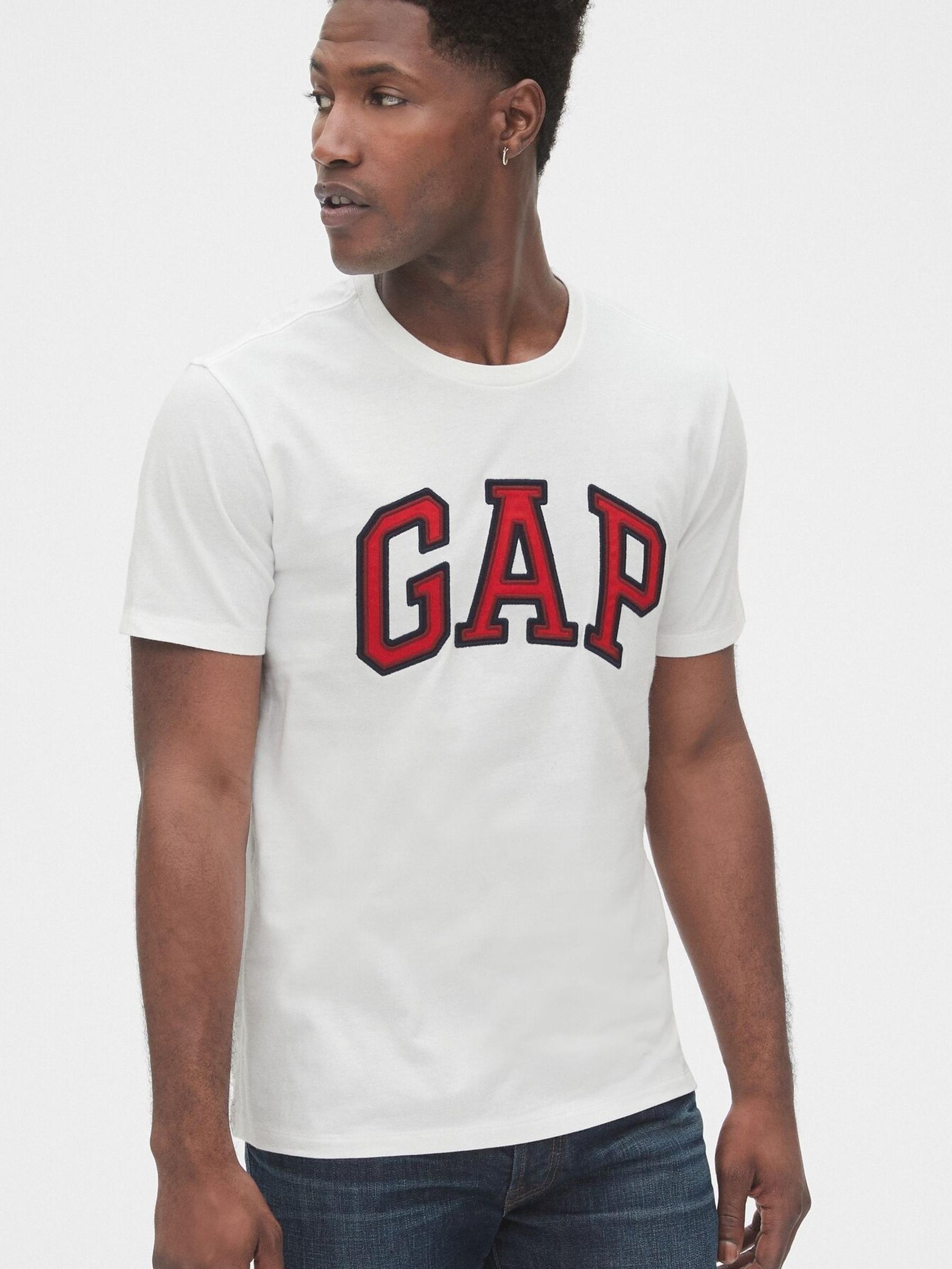 White Logo Short Sleeve Crew Neck T-Shirt - Image 1 of 1