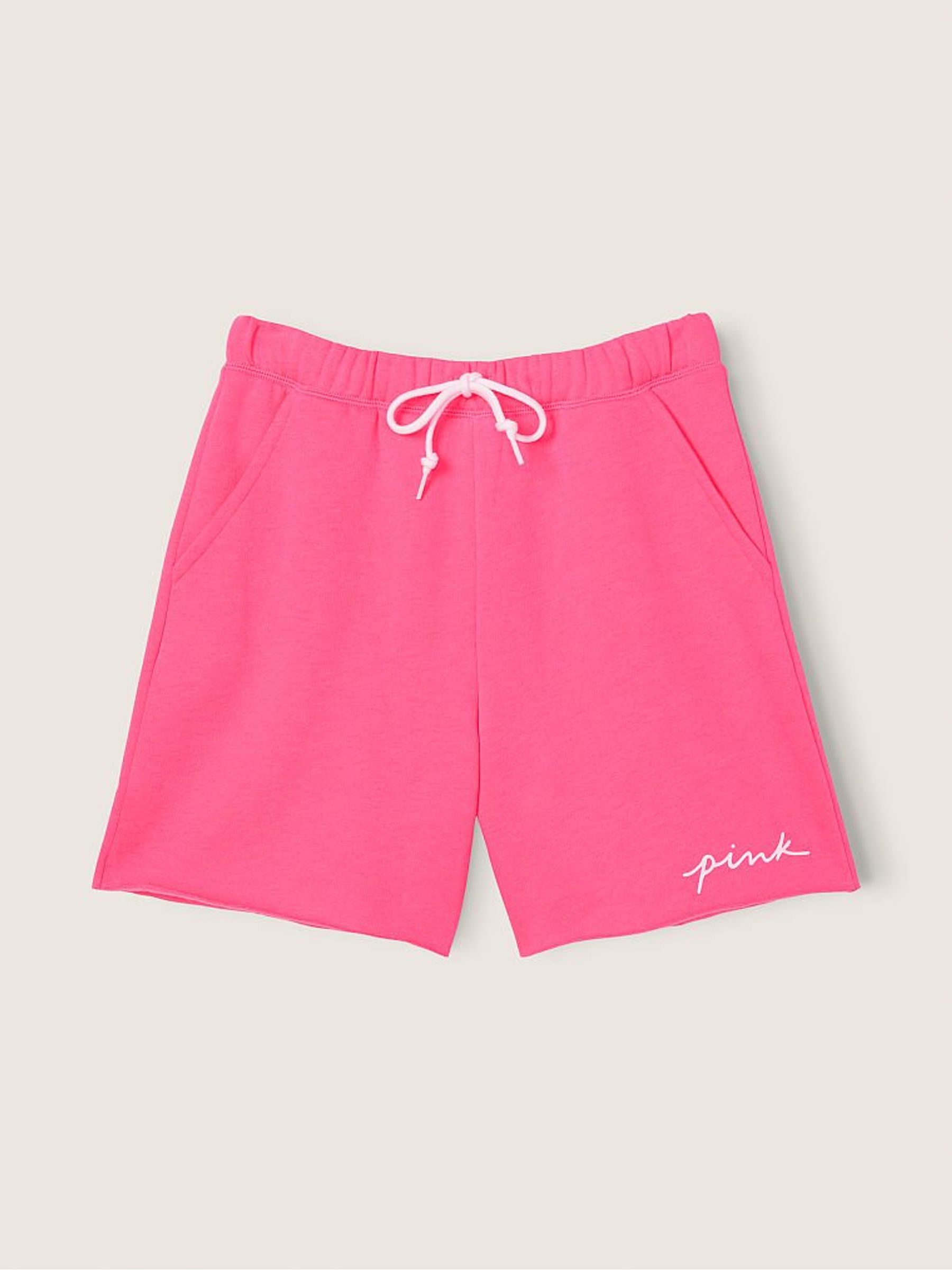 Capri Pink Script Logo Dad Short - Image 3 of 4